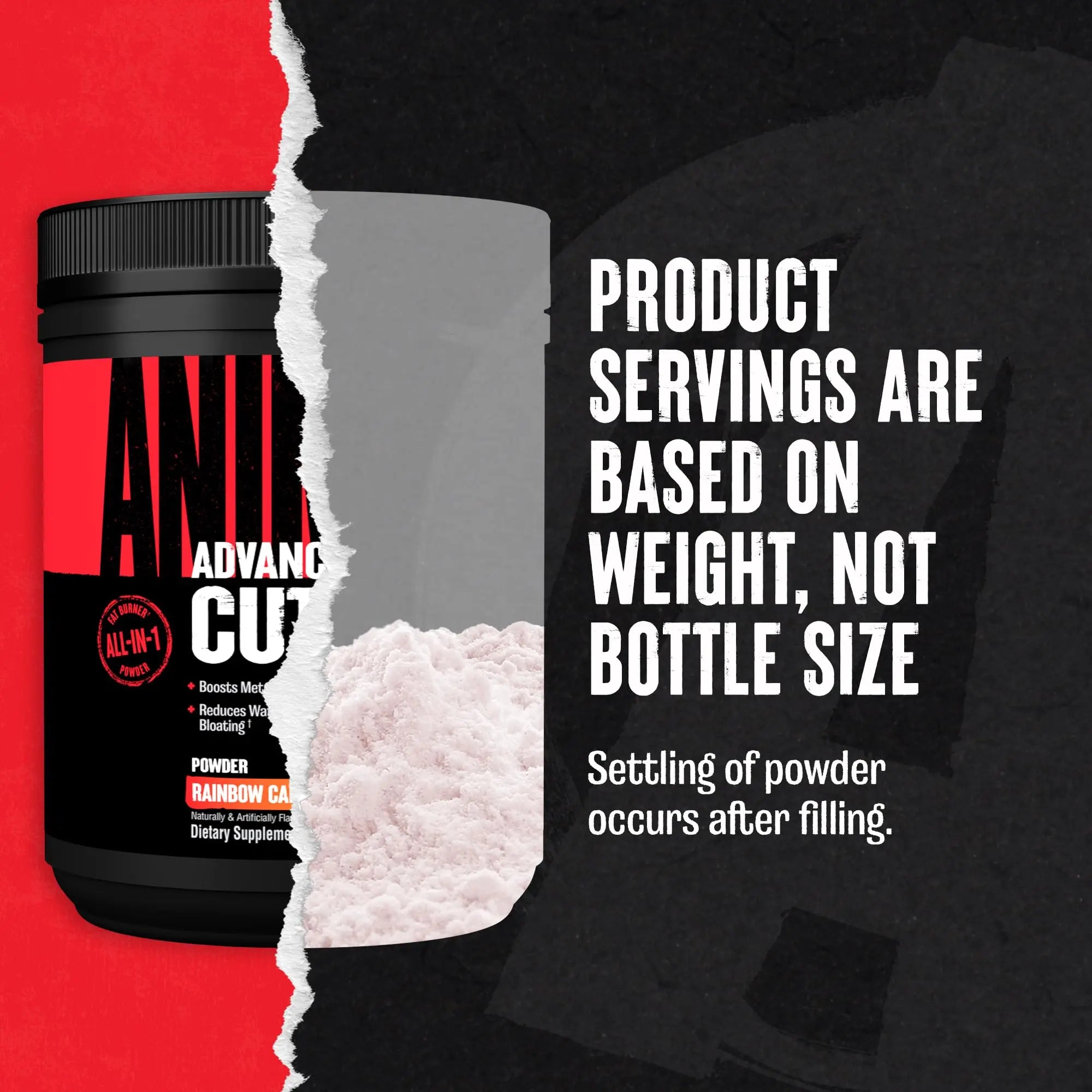 Animal Cuts Thermogenic Fat Burner Powder - Weight Loss for Women and Men for Metabolism, Energy, Focus, and Nootropic Brain Support with Ketones Appetite Suppressant Animal uk supplements