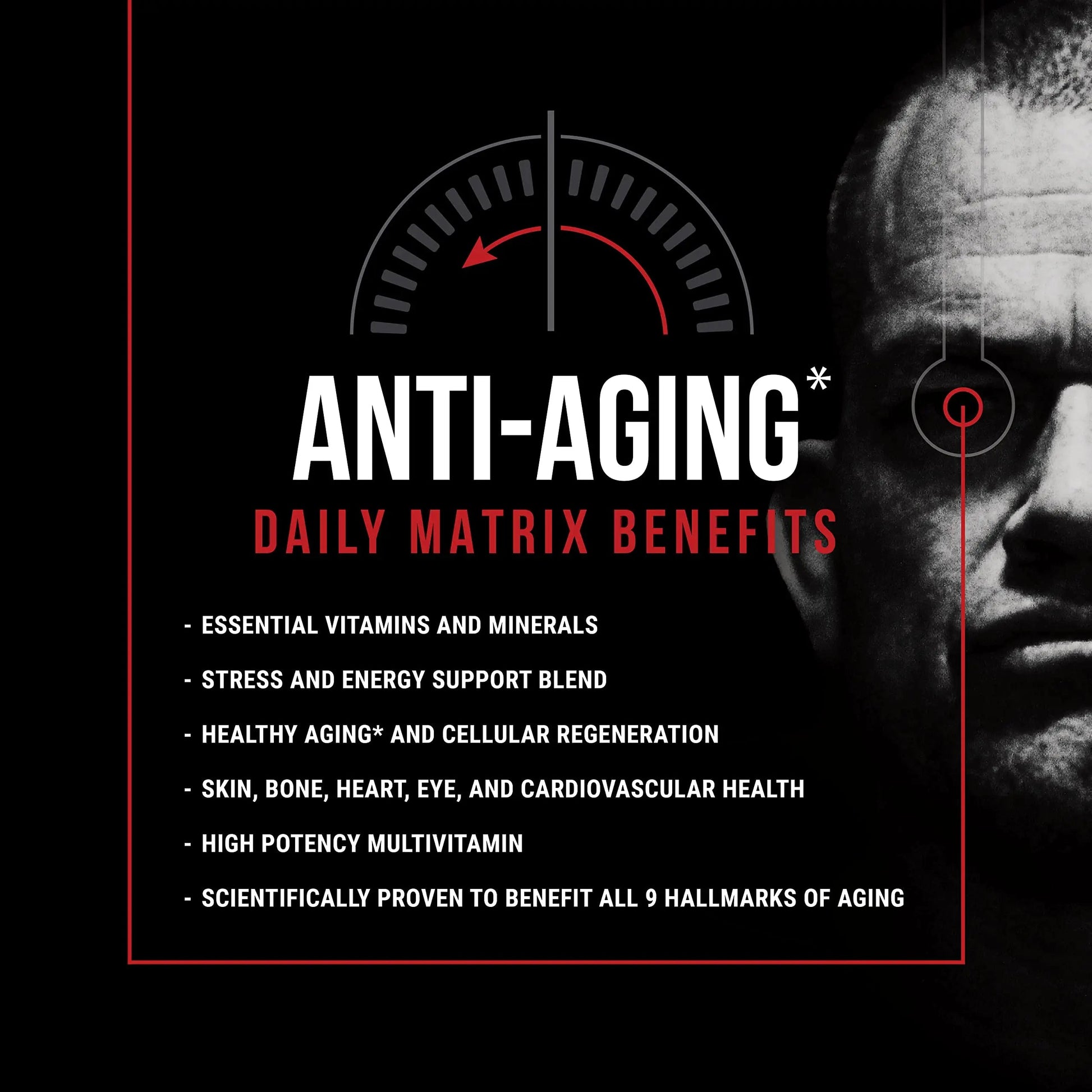 Jocko Fuel TIME WAR - Multivitamin for Men & Women. NAD Supplement for Healthy Aging, Heart, Bone, & Eye Health. Essential Vitamins and Minerals Jocko Fuel uk supplements
