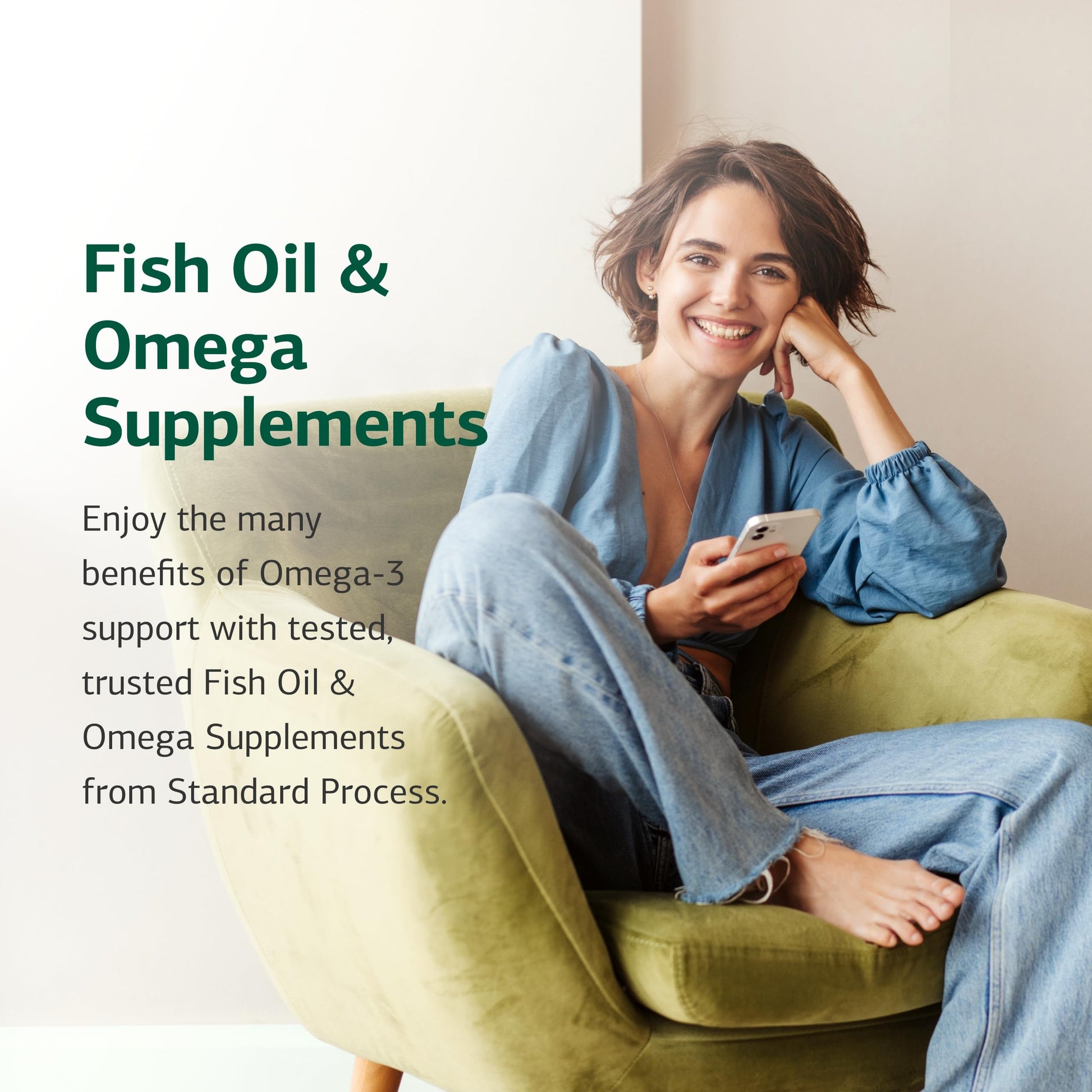 Standard Process Olprima DHA - Omega-3 Supplement for Heart & Brain Health - Gluten-Free, Non-Dairy & Non-Soy - 60 Softgels (30 Servings) Standard Process Inc. uk supplements