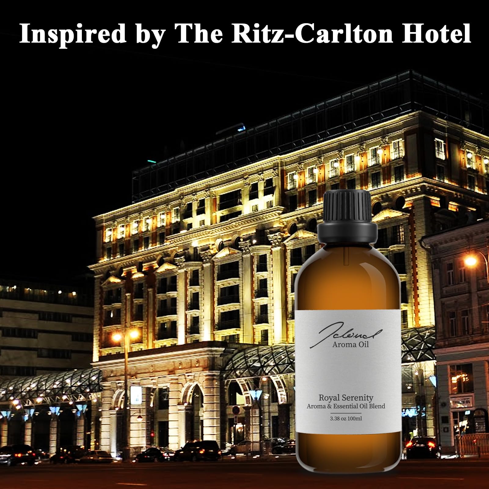 JCLOUD Royal Serenity Essential Oil Inspired by Ritz-Carlton Hotel | Hotel Collection - Pure Aromatherapy JCLOUD uk supplements