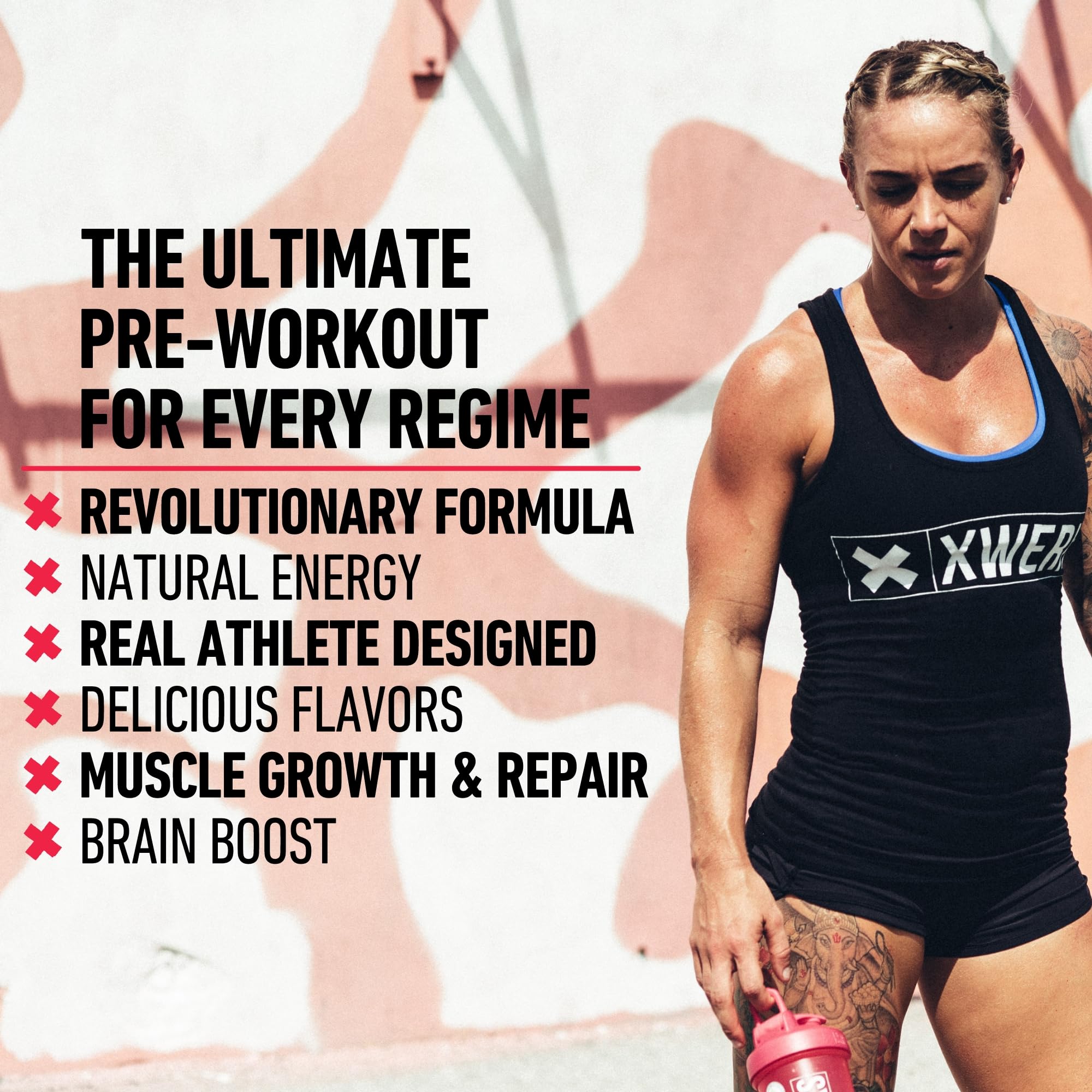 Xwerks Ignite Blue Razz Pre Workout Powder - Best Natural Keto Pre-Workout for Women Xwerks uk supplements