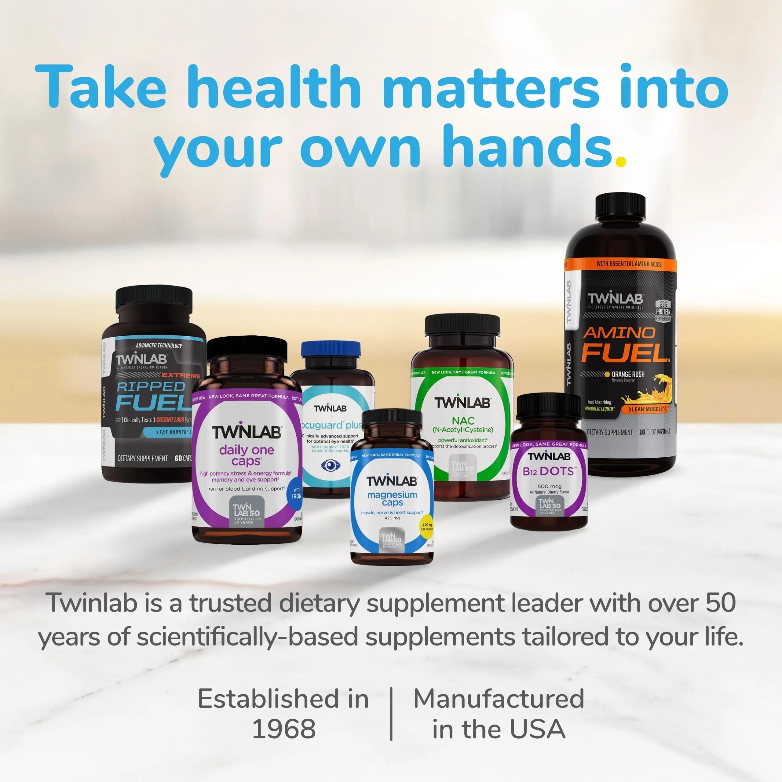 Twinlab Daily One Caps Without Iron - Nutritional Supplement with Zinc, B Vitamins, Magnesium, and More - 180 Capsules Twinlab uk supplements