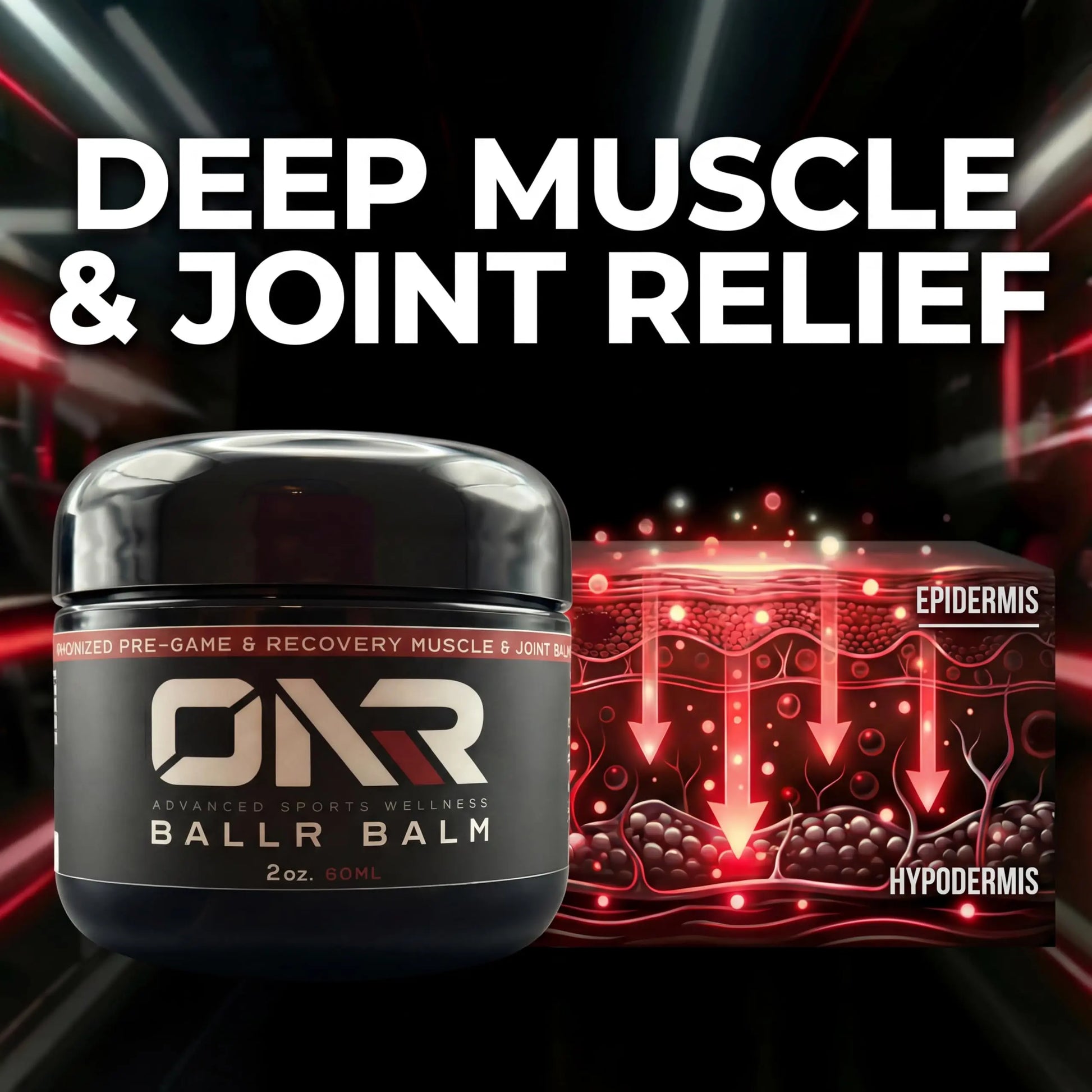 BALLR Balm – Fast-Acting Natural Pain Relief & Muscle Recovery | Trusted by Athletes, Clean Ingredients, 2 oz Aus Healthcare uk supplements