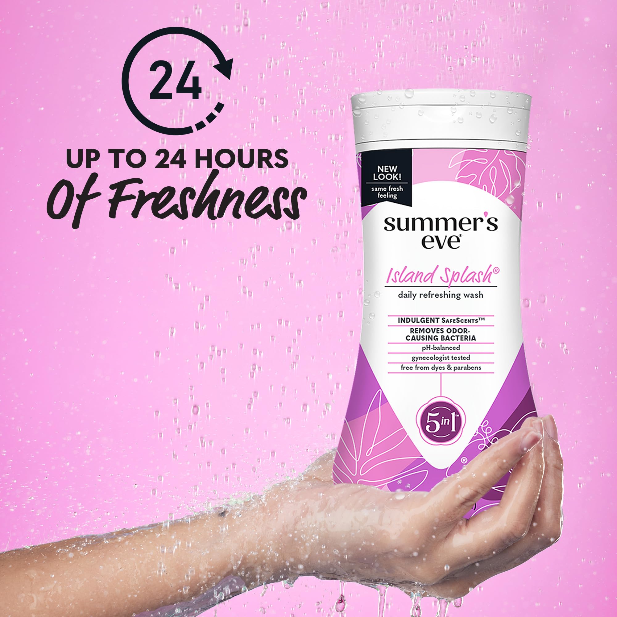 Summer's Eve Island Splash Refreshing Daily All Over Feminine Body Wash, Removes Odor Summer's Eve uk supplements