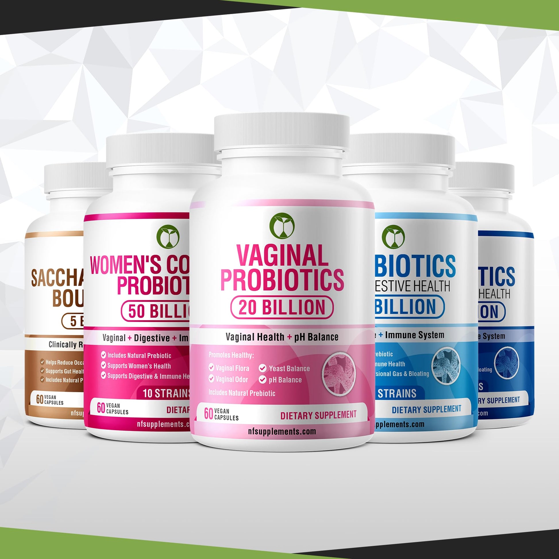 Vaginal Probiotics for Womens Health 20 Billion CFU | PH Balance & Vaginigal Odor Support 60 Capsules Natural Foundation Supplements uk supplements