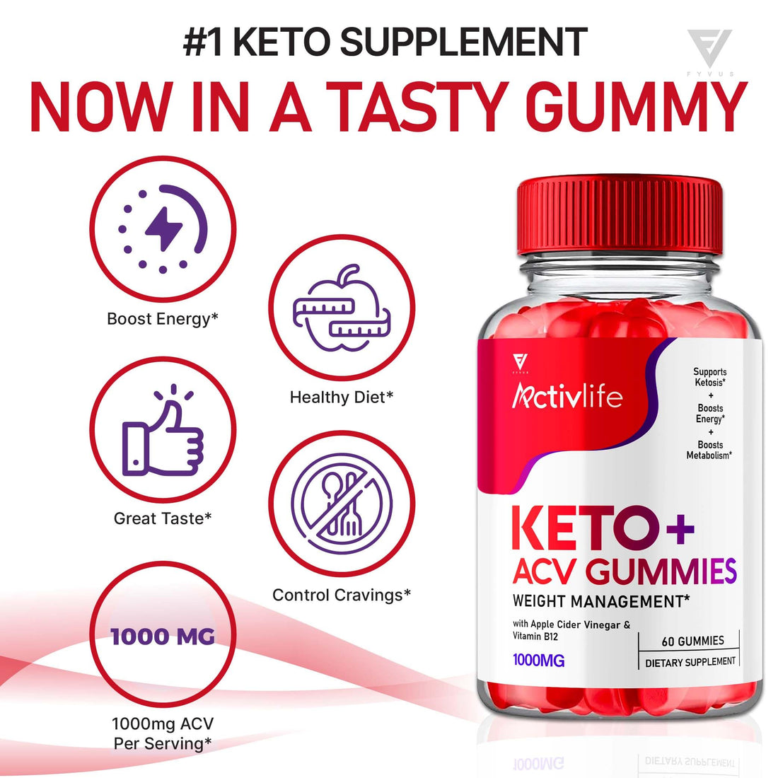 (2 Pack) Activlife Keto ACV Gummies Activelife Keto Advanced, Active Life Keto Fyvus uk supplements