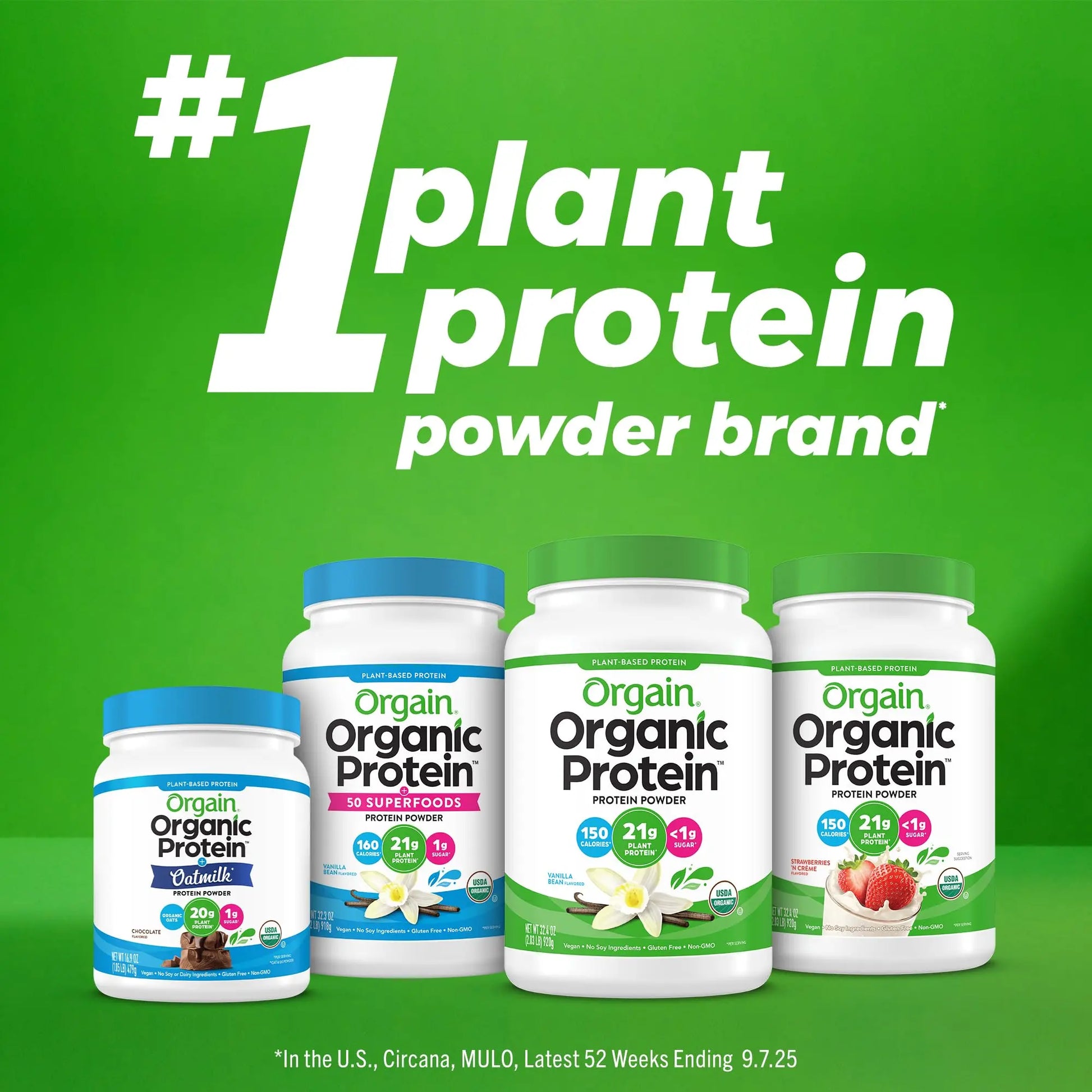 Orgain Organic Simple Vegan Protein Powder, Vanilla - 20g Plant Based Protein, Made with less Ingredients, No Artificial Sweeteners, Gluten Free, No Dairy or Lactose, 1.25 lb (Packaging May Vary) Orgain uk supplements