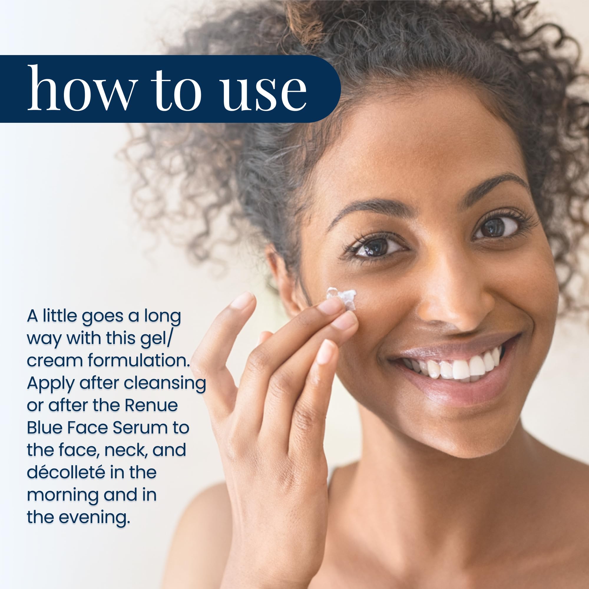 Renue Blue Methylene Blue Face Cream - Liposomal NAD+ Complex and Nutrients for Skin Rejuvenation, Deep Hydration, and Anti-Aging Support Renue By Science uk supplements