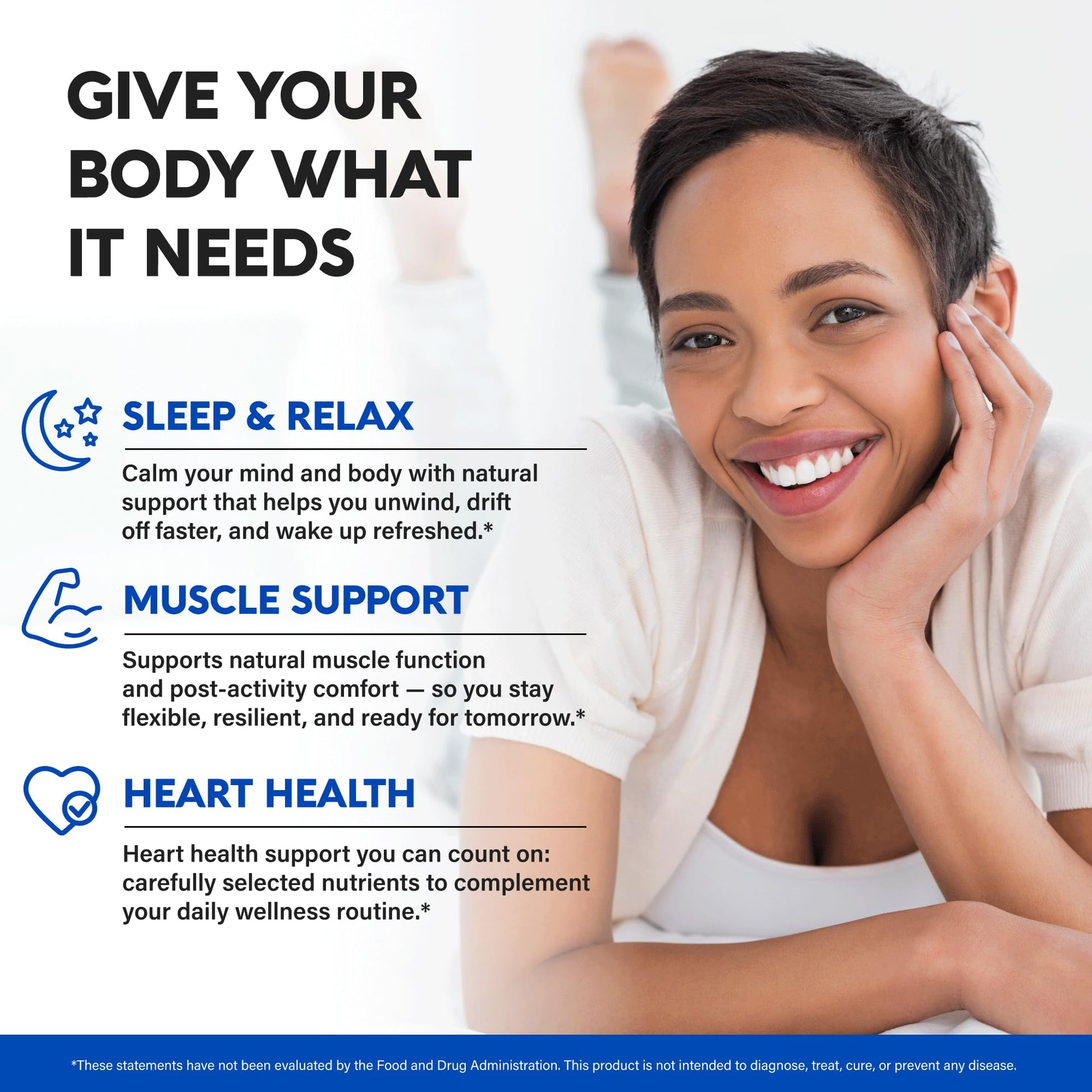 Magnesium Supplement - 5 in 1 Complex | Glycinate | Citrate | Malate | Taurate | Oxide - Made in USA - Stress, Muscle & Heart Support - Vegan, Natural, Non-GMO - 180 Capsules, 2 Month Supply NUTRAHARMONY uk supplements
