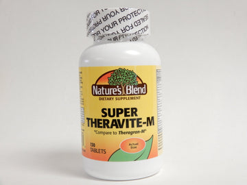 NAT B Super THERA Vite M TB 130 Nature's Blend uk supplements