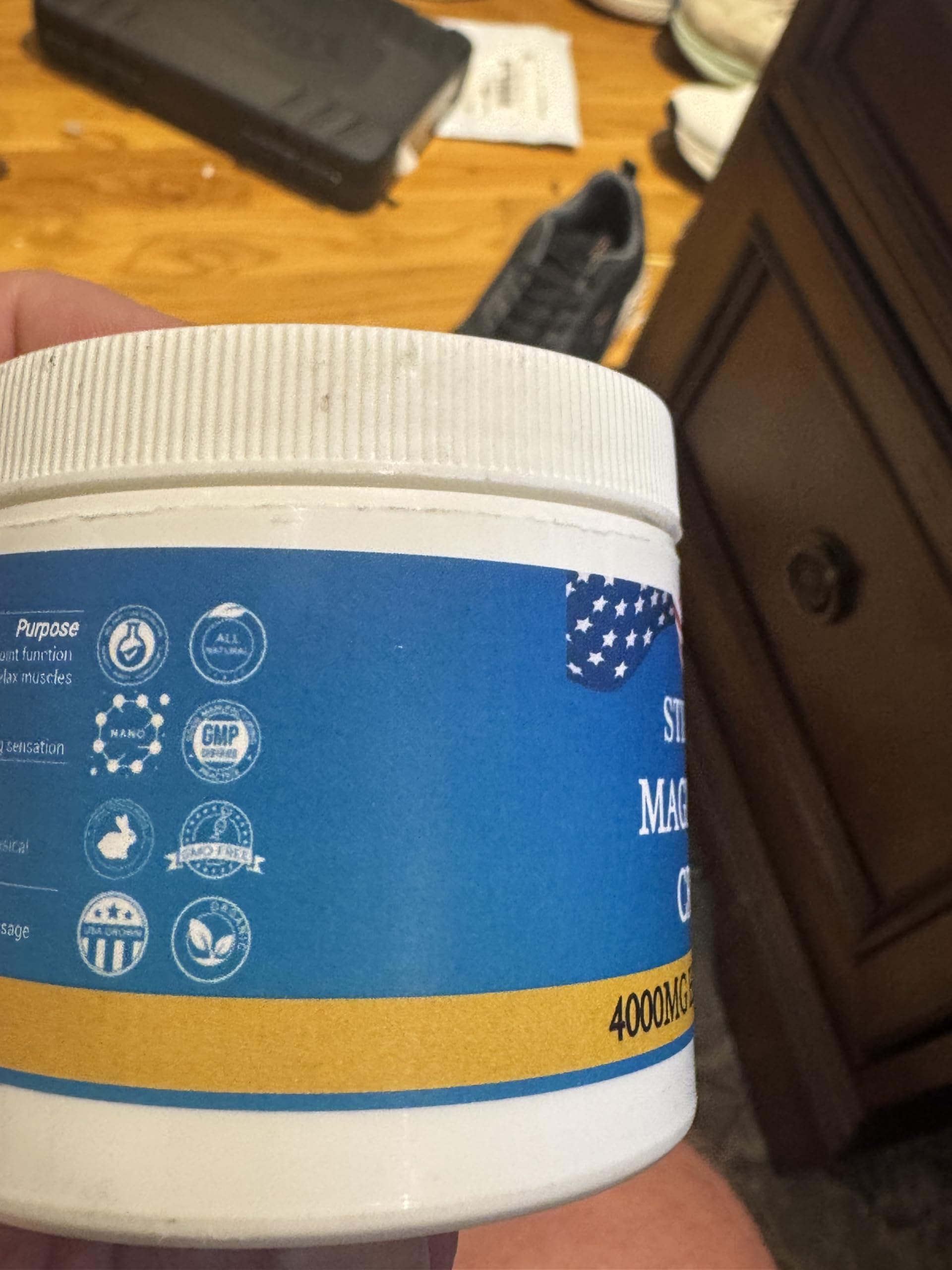 STIRLING Magnesium Cream - 4000mg Hemp Seed Oil + Magnesium & Arnica - Supports Joint Mobility, Muscle Comfort & Back Function - Made in USA with Premium Ingredients STIRLING uk supplements