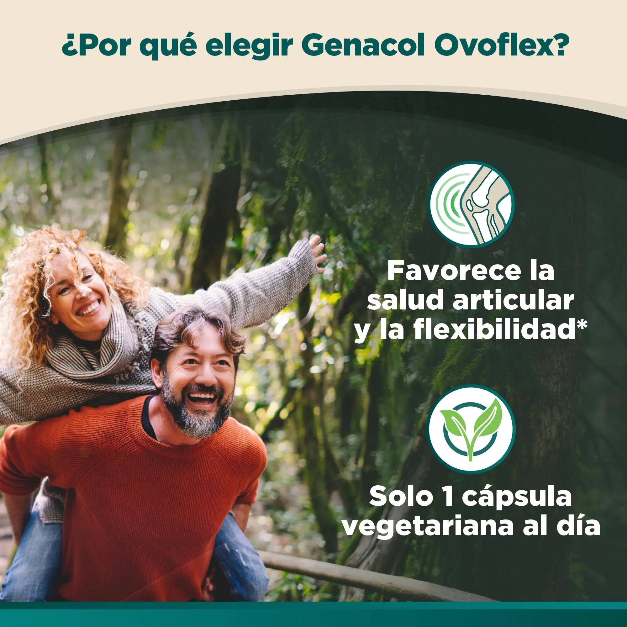 Genacol Ovoflex – Natural Eggshell Membrane Supplement, Support Healthy Joints & Flexibility, Vegetarian Solution for Joint Care, Results in 7 Days, Value Pack, 60 Capsules (60-Day Supply) Genacol uk supplements