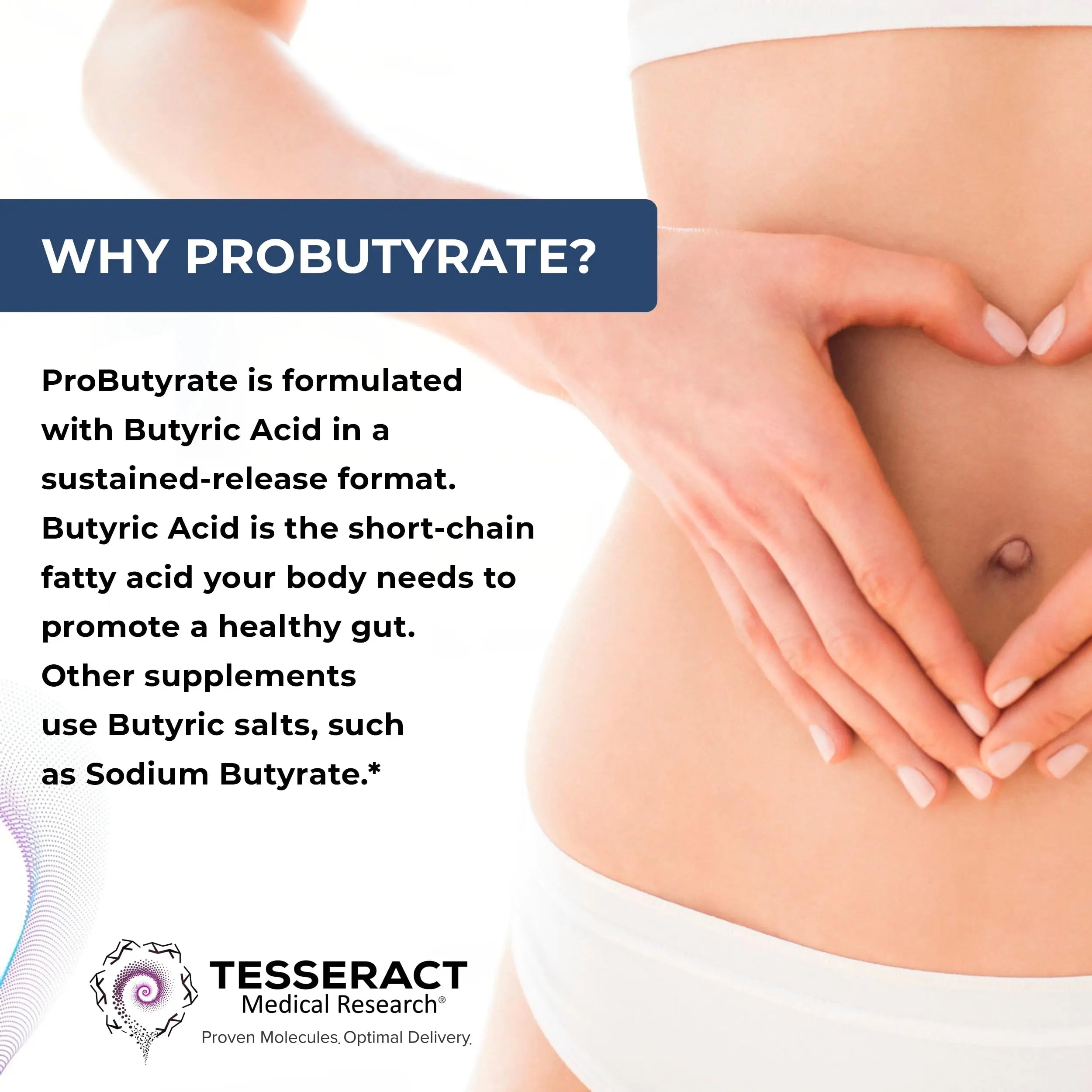 Tesseract Medical Research ProButyrate Gut Health Supplement, Butyric Acid Complex & TetraCumin SR Joint Support Supplement, Sustained Release Tesseract Medical Research uk supplements