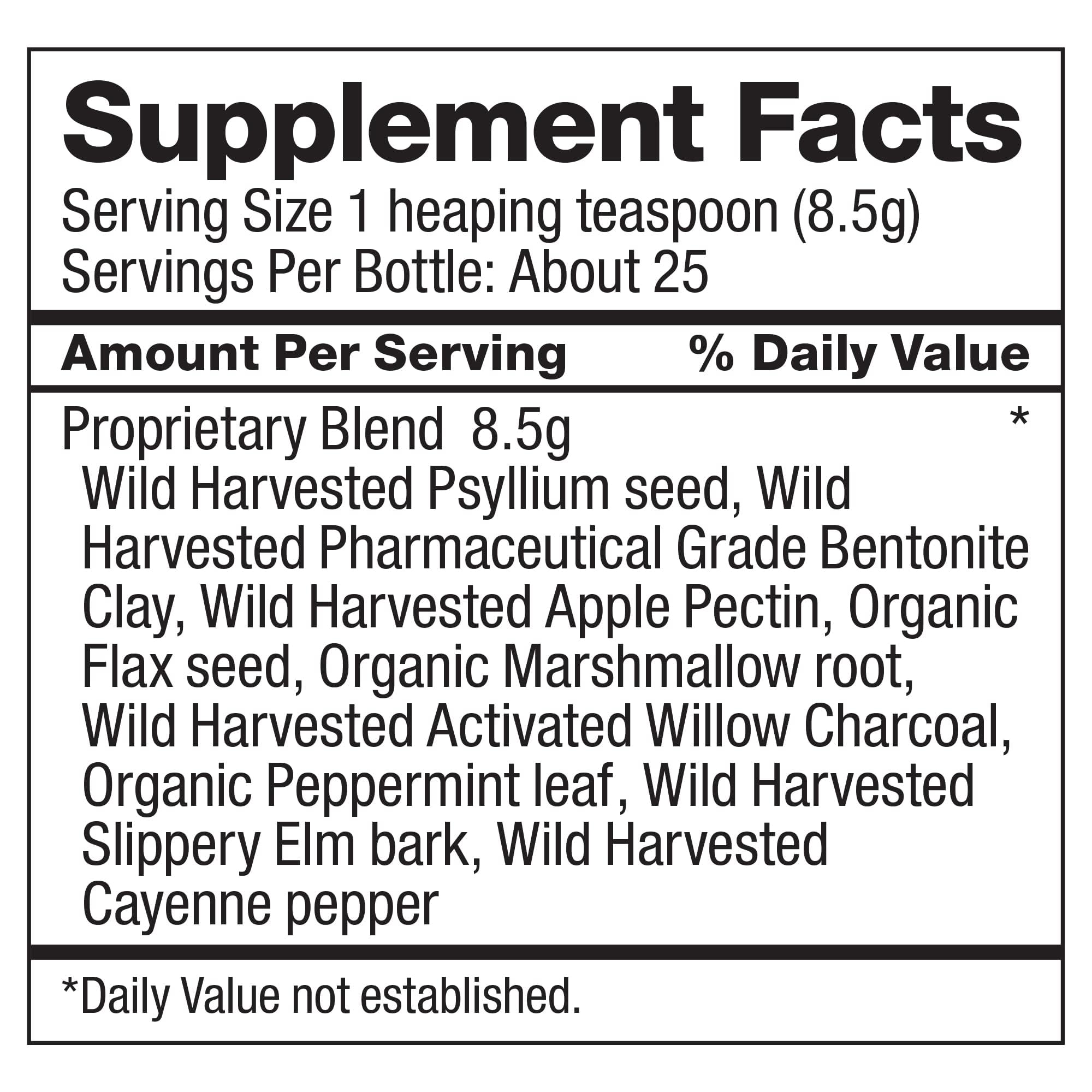 Dr. Schulze's Intestinal Formula #2 - Cleansing Supplement for Colon Health Support - Supports Daily Elimination - Plant-Based Herbal Supplement - Gluten-Free & Vegan - 8 oz Dr. Schulze's uk supplements