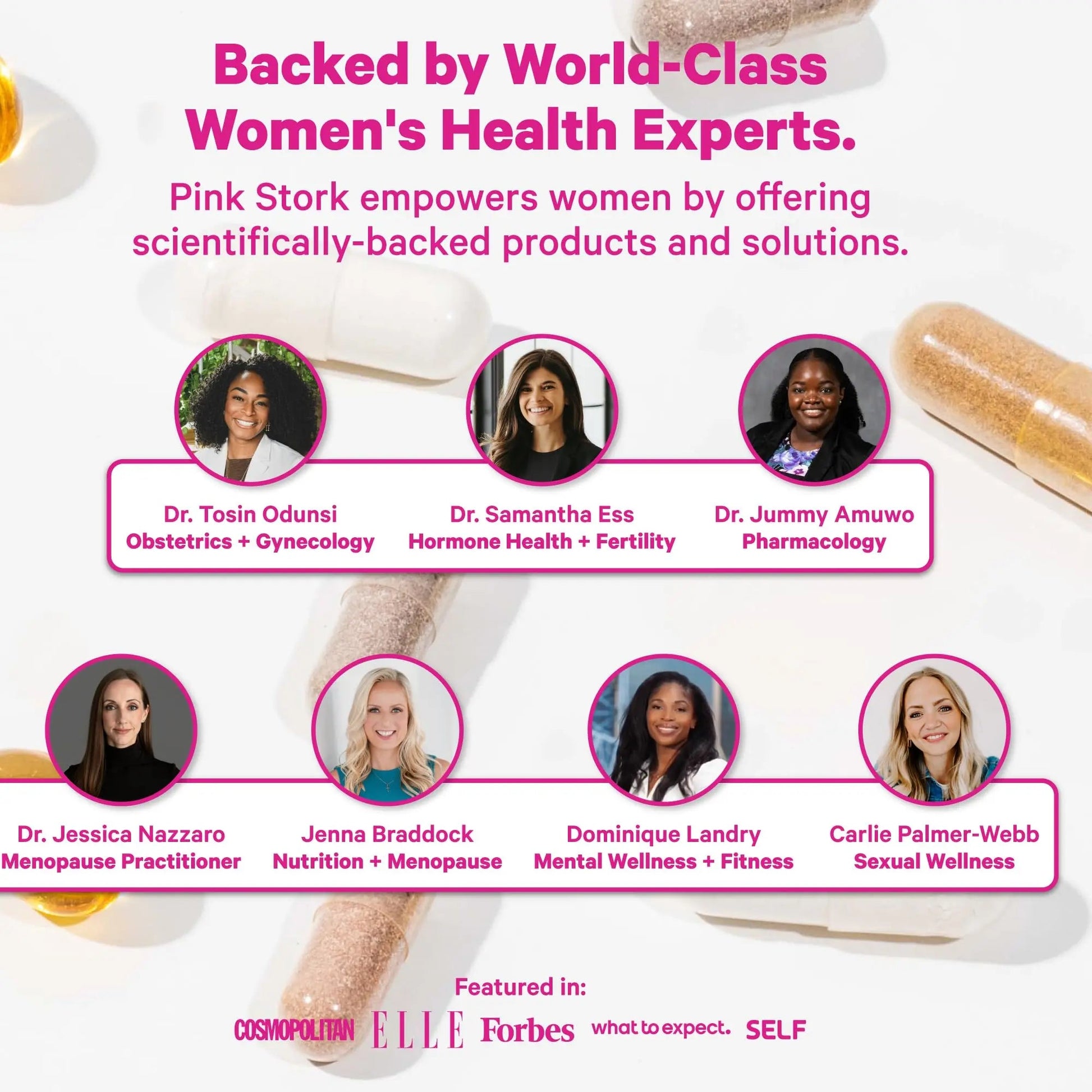 Pink Stork Total Women's Multivitamin - 19 Essential Vitamins for Women & Nutrients – Energy, Metabolism, Hormone, Immune & Mood Support Pink Stork uk supplements