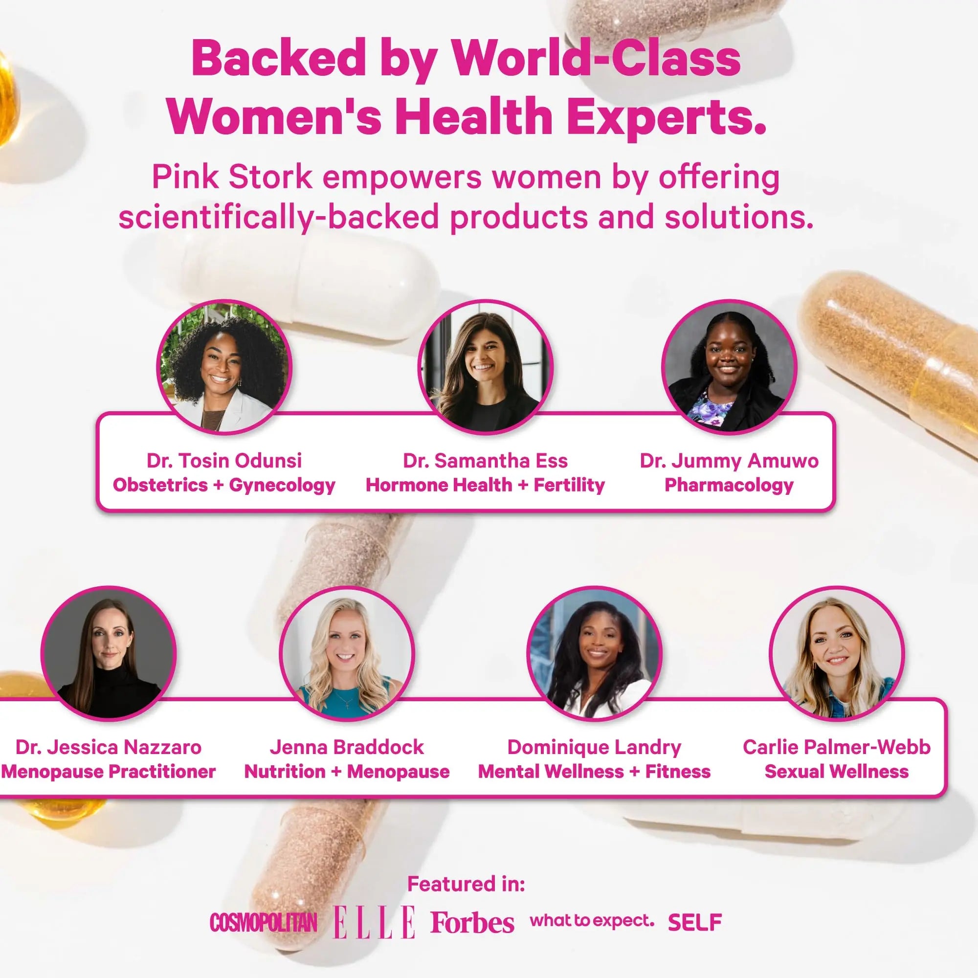 Pink Stork Total Women's Multivitamin - 19 Essential Vitamins for Women & Nutrients – Energy, Metabolism, Hormone, Immune & Mood Support Pink Stork uk supplements
