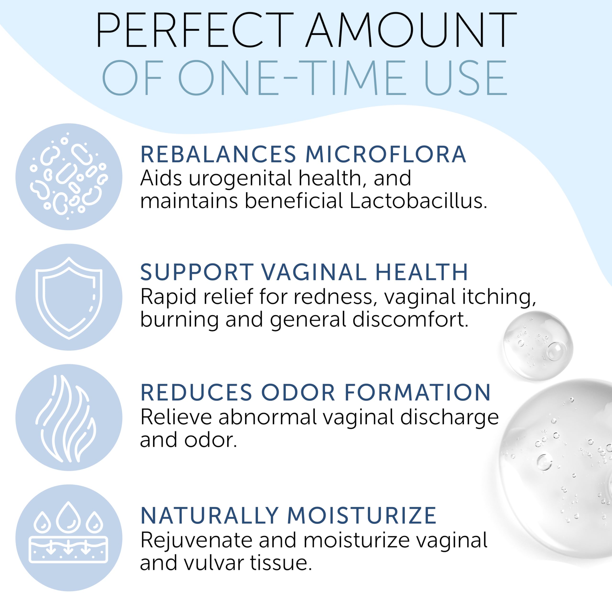 Vaginal Probiotic Gel | Yeast Infection & BV Treatment for Women | for Vaginal Odor Elimination Terramed Just Think Comfort uk supplements