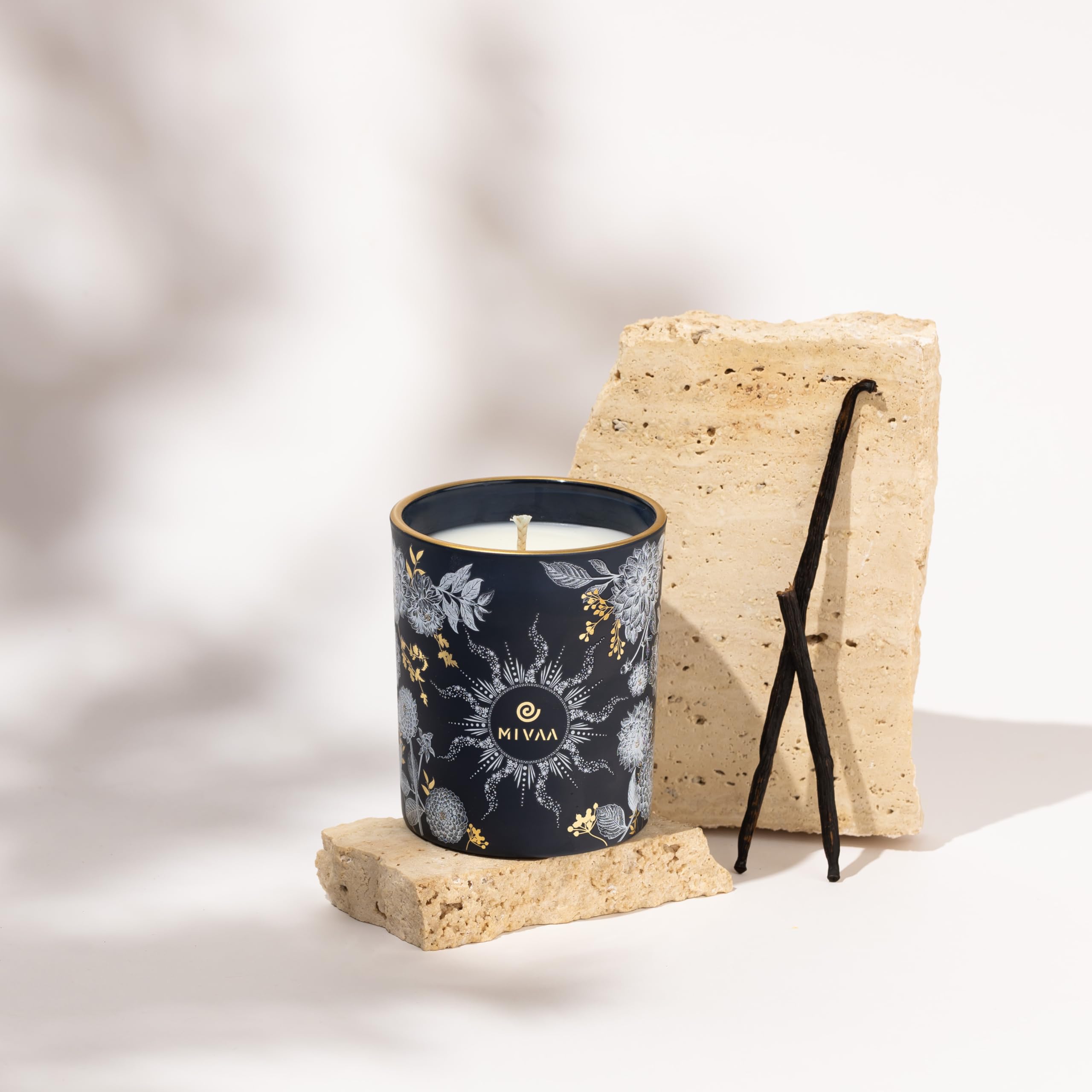 Mivaa Scented Candles - 100% Natural Soy Wax, 40 hrs Burn, Lead-Free Wicks, Holiday, Fall, Winter Msupps.com uk supplements