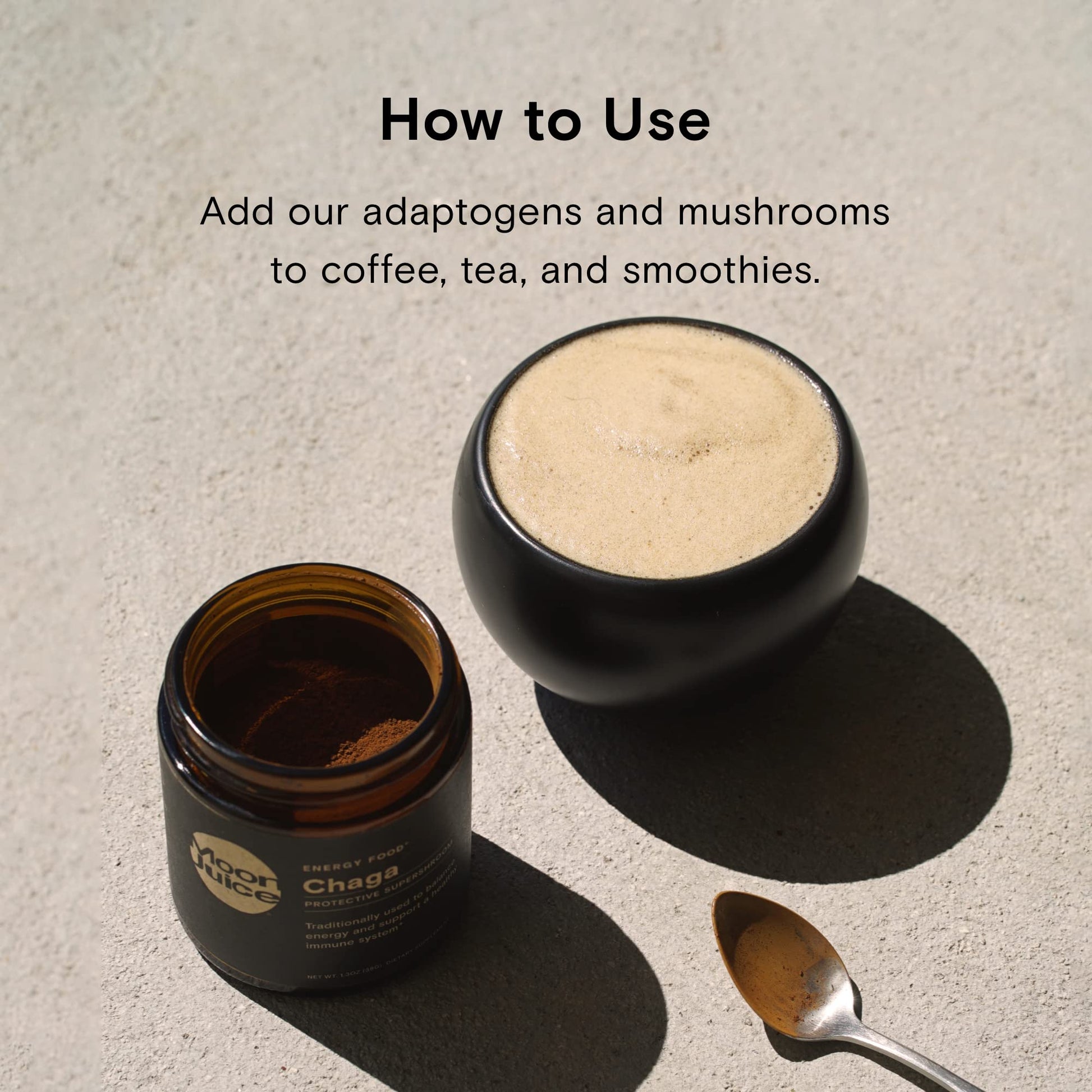 Reishi by Moon Juice - Organic Reishi Mushroom Powder Extract (700mg 1,3 and 1,6 Beta-Glucans per Serving) - Supports Mood, Concentration & Healthy Immune System - Vegan, Non-GMO (1.3oz) Moon Juice uk supplements
