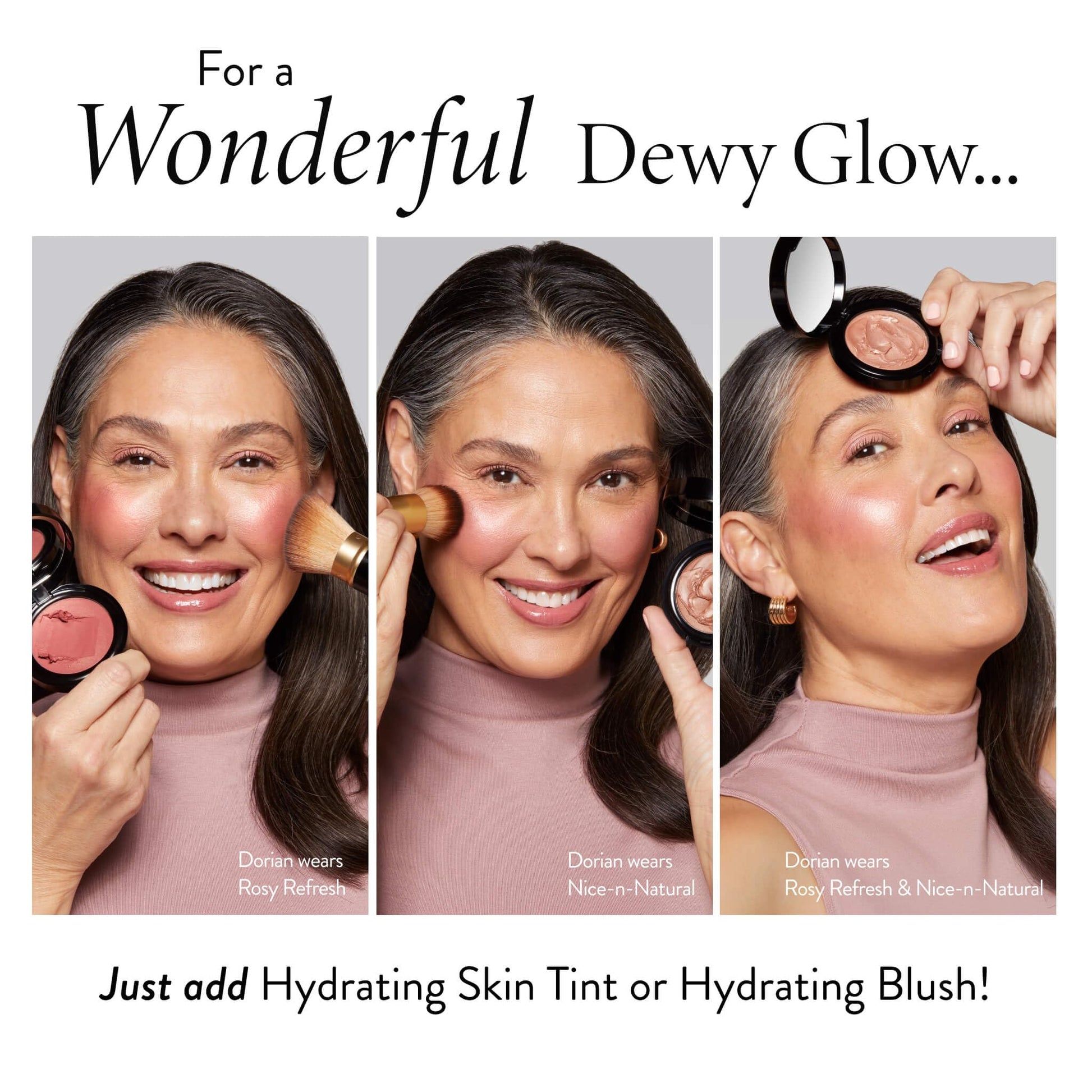 LAURA GELLER NEW YORK The Wonder Balm Cream Illuminator - Hydrating Weightless Subtle Hint of Color + Glow for Mature Skin - Vegan Squalane - Apply to Cheeks & Lips (01 Nice-n-Natural) LAURA GELLER NEW YORK uk supplements