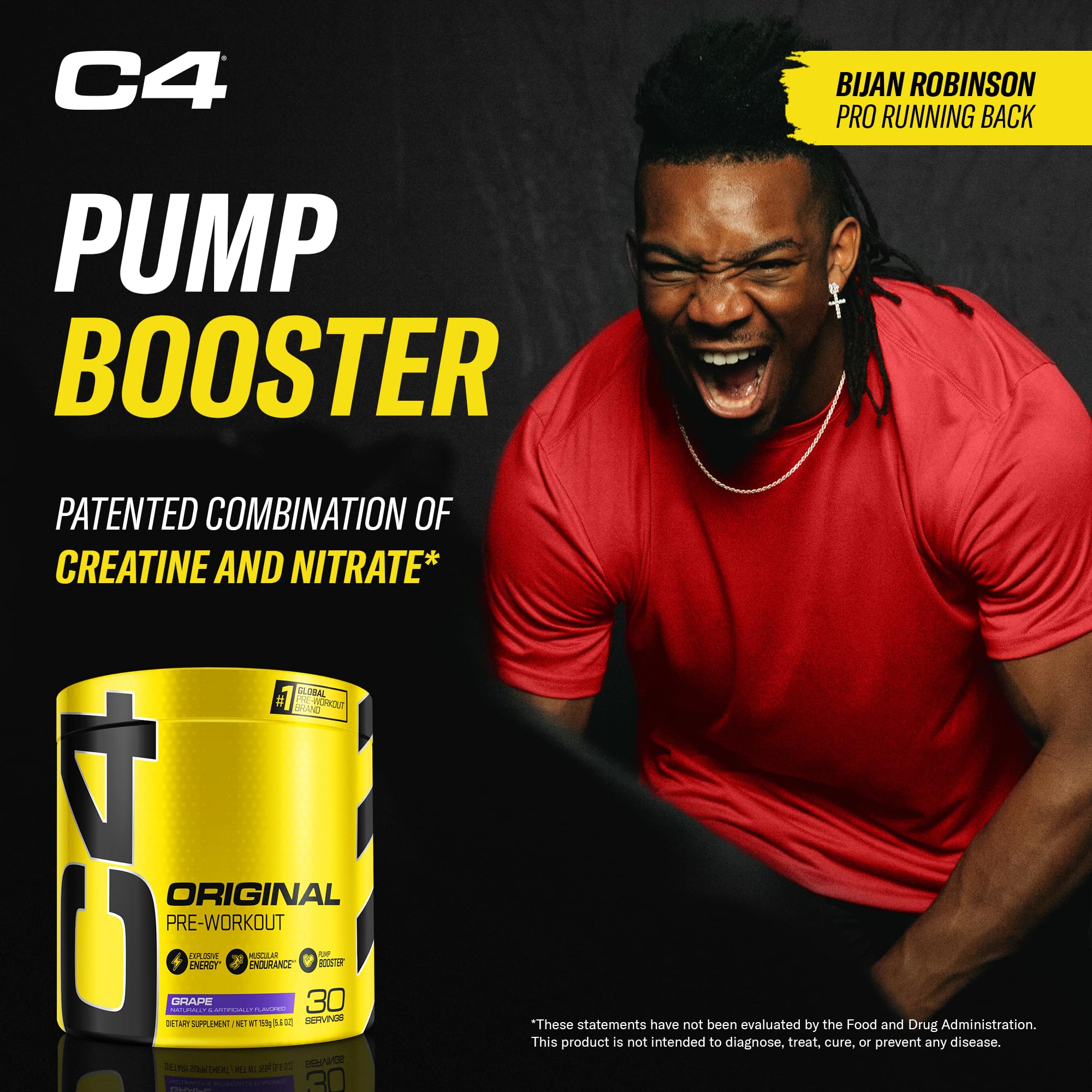 Cellucor C4 Original Pre Workout Powder Grape Sugar Free Preworkout Energy Cellucor uk supplements