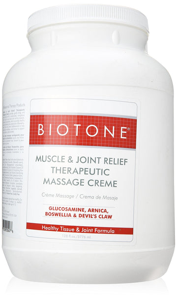 Biotone Muscle & Joint Therapeutic Massage Creme 1Gallon BIOTONE uk supplements
