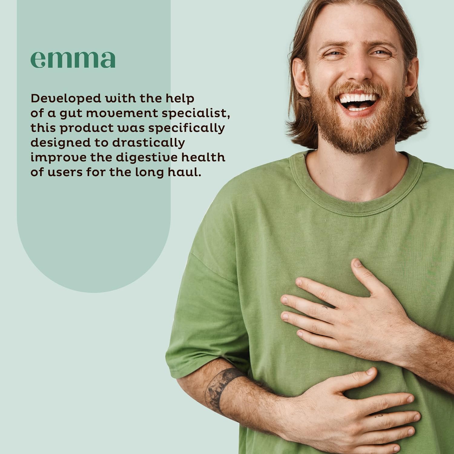 Emma Gut Health - Gas and Bloating Relief, Constipation, Leaky Gut Repair Emma uk supplements