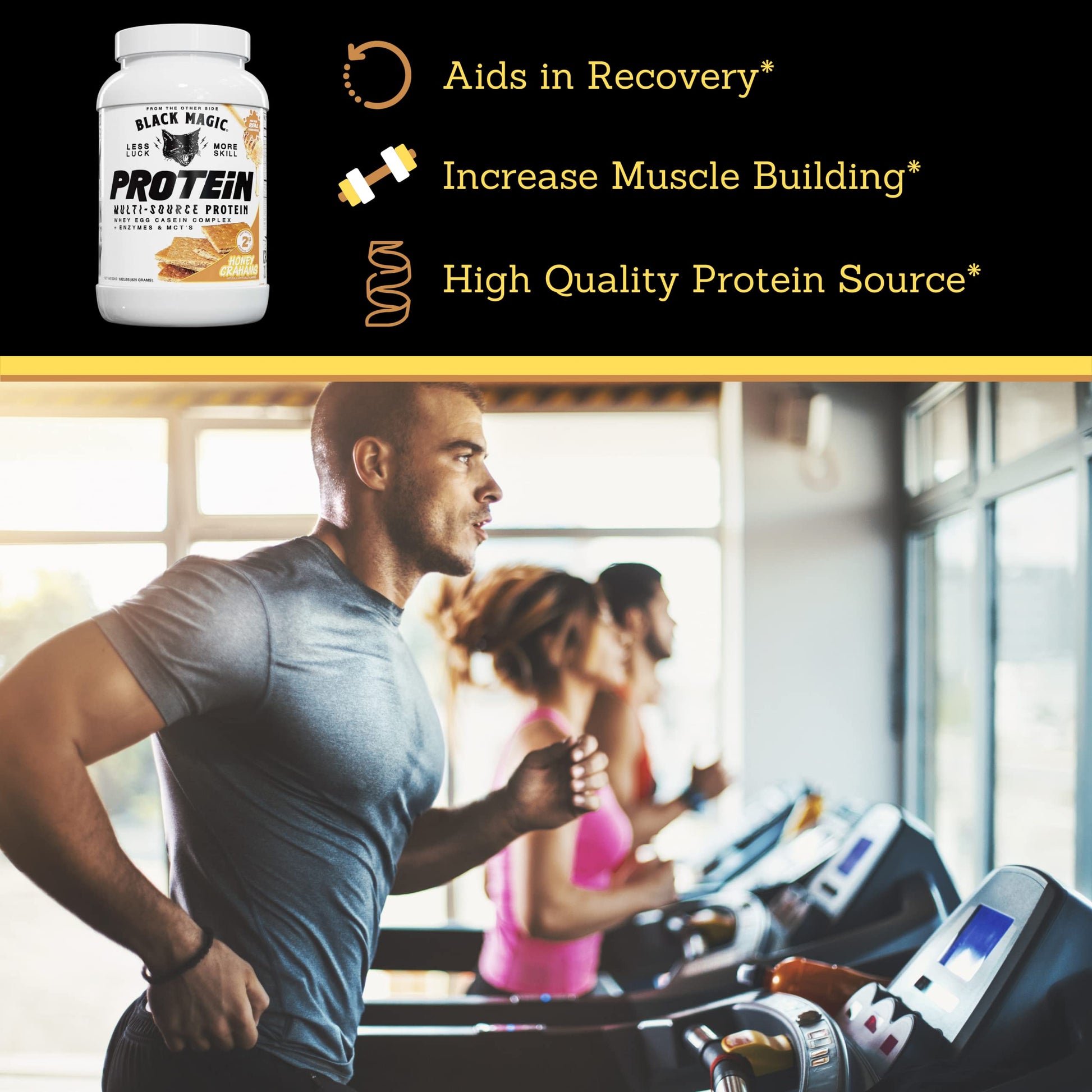 Worldwide Nutrition Bundle, 2 items: Black Magic Multi-Source Protein Powder - Whey Worldwide Nutrition uk supplements