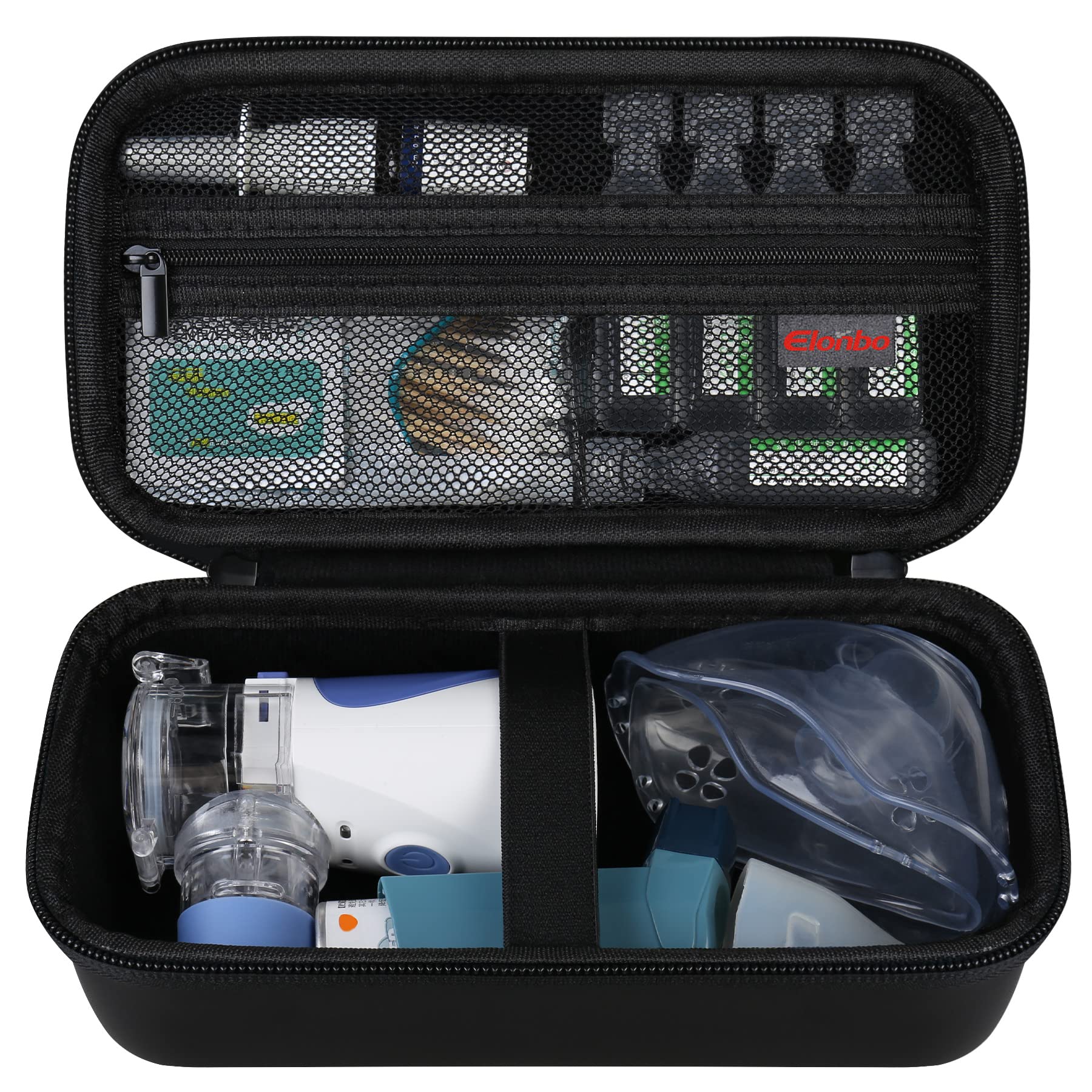 Elonbo Carrying Case for Portable Handheld Inhaler Nebulizer Machine for Adults and Kids Elonbo uk supplements