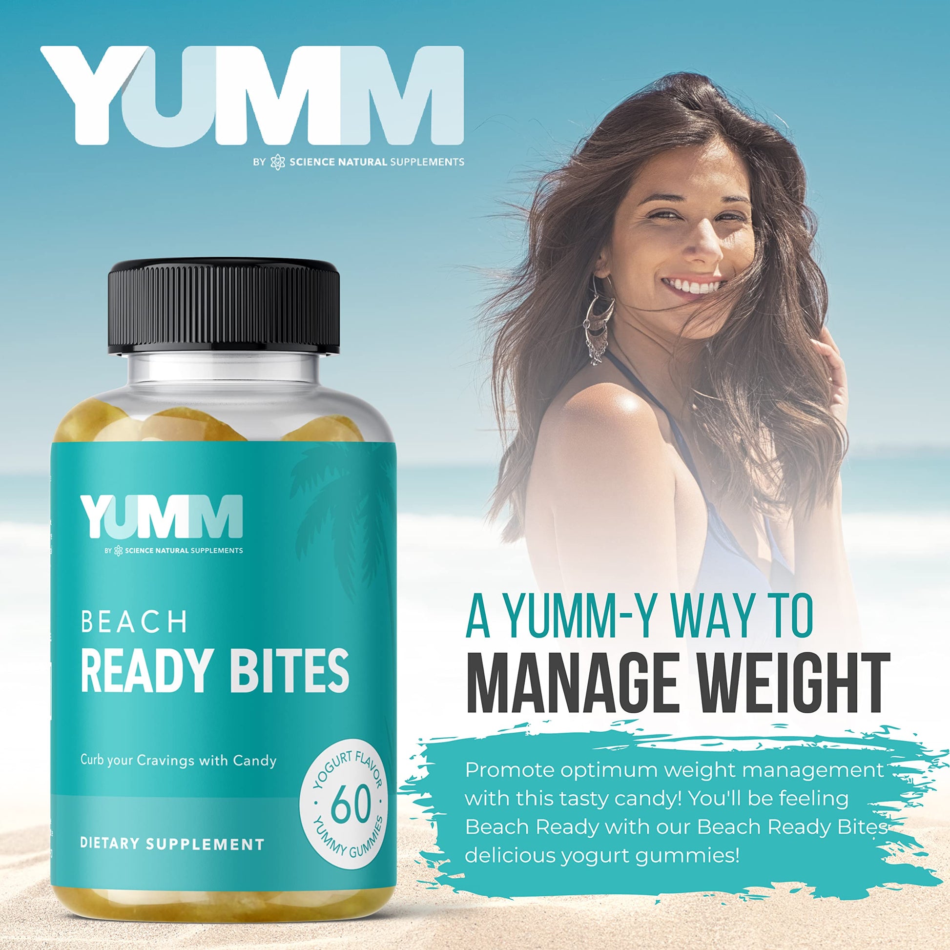 Science Natural Supplements Yumm Beach Ready Bites Formulated to Support Weight Science Natural Supplements uk supplements