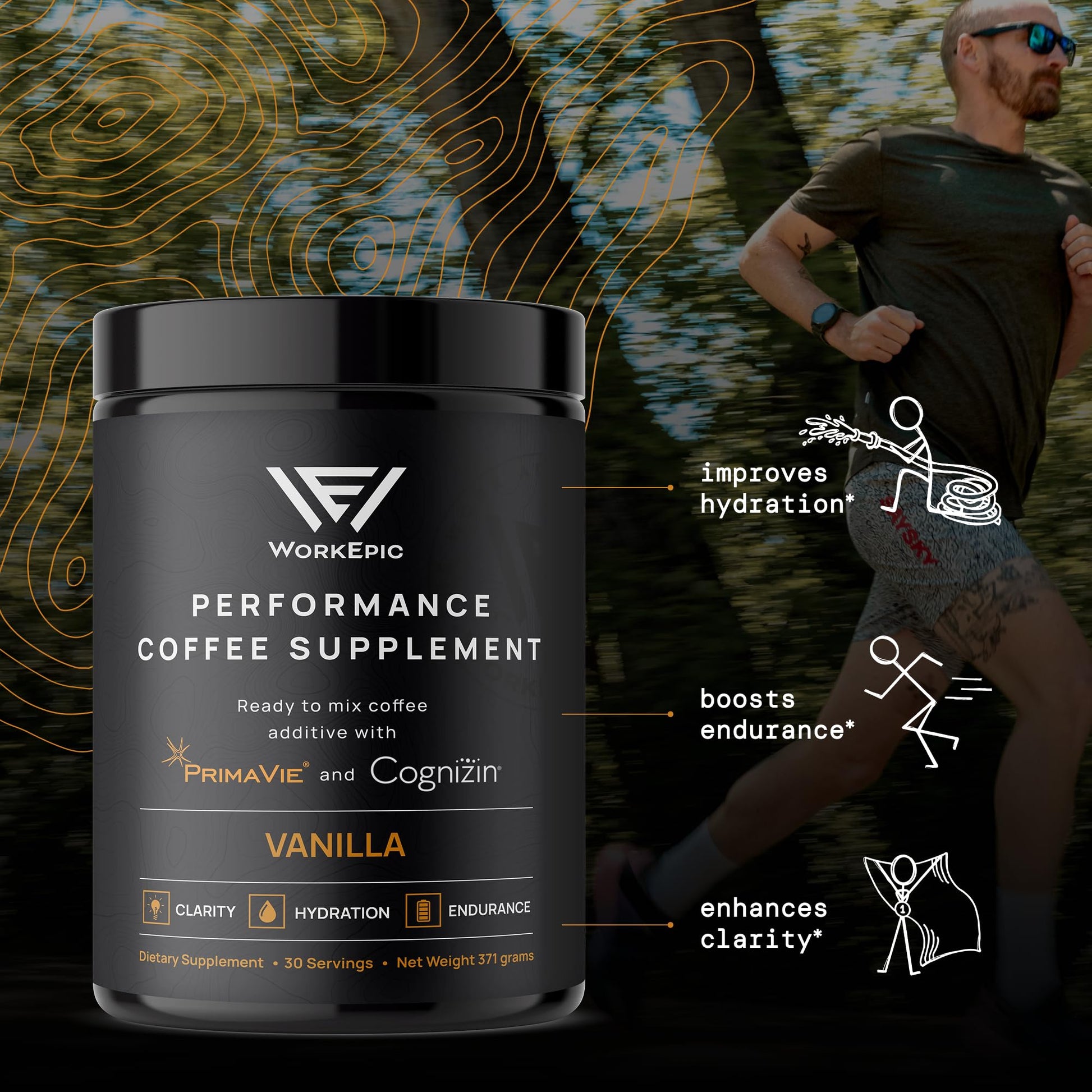 WorkEpic Performance Coffee Supplement WorkEpic uk supplements