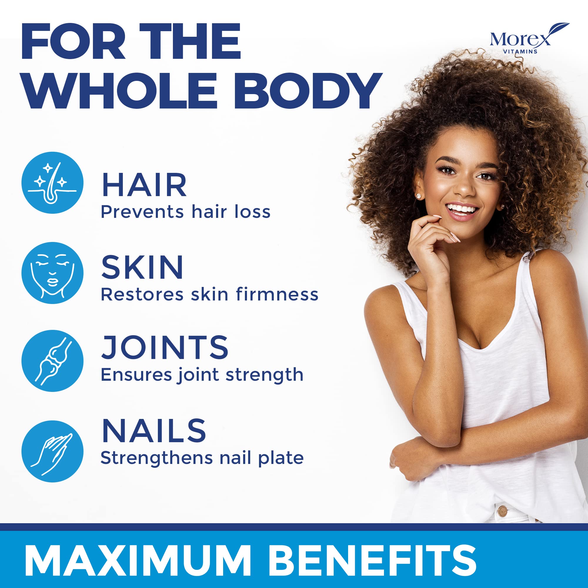 Multi Collagen Pills (Types I, II, III, V & X) - Marine Collagen & Bone Broth Capsules MOREX VITAMINS uk supplements