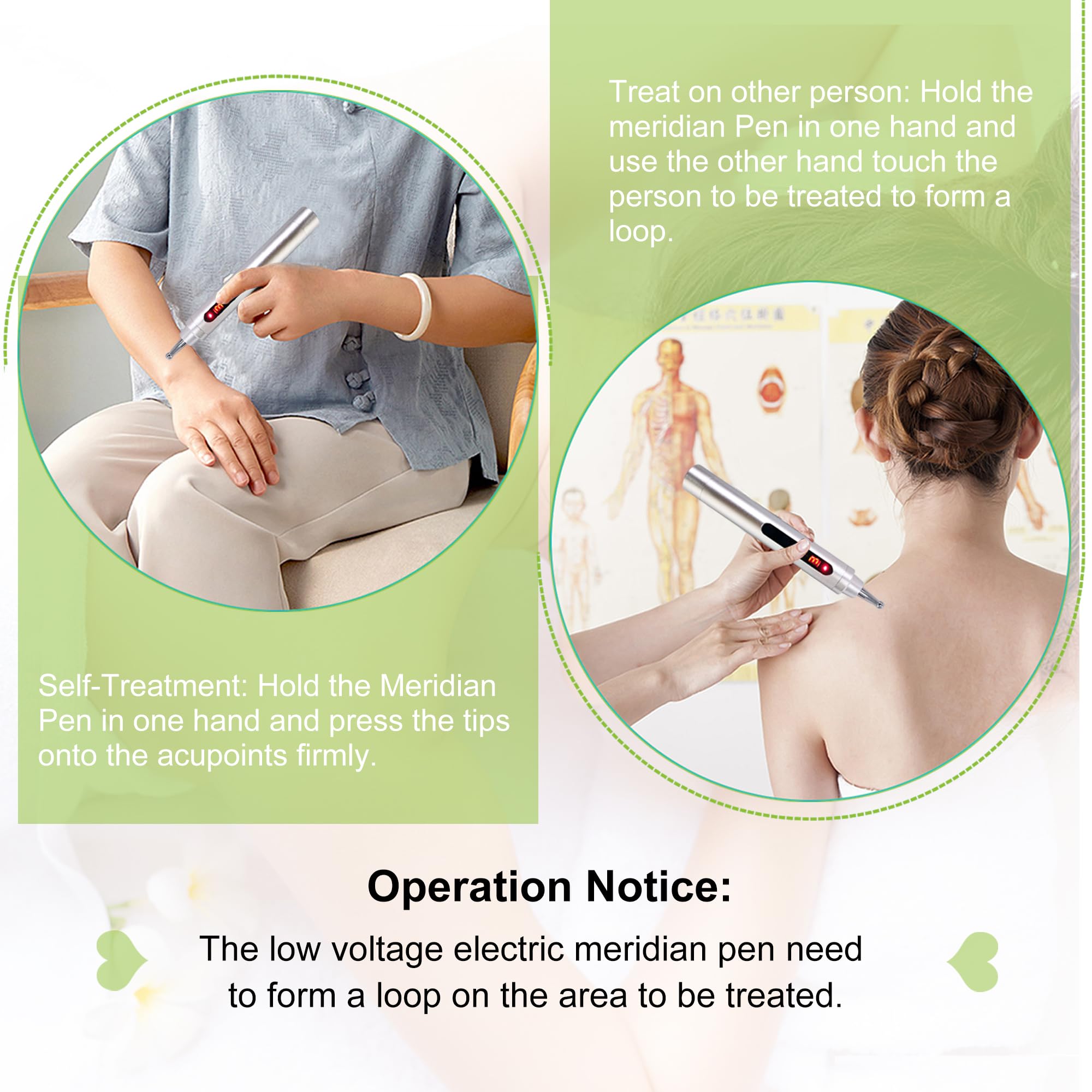 Global Care Market Meridians Energy Pen - Electronic Meridian Acupuncture Massage Pen Global Care Market uk supplements
