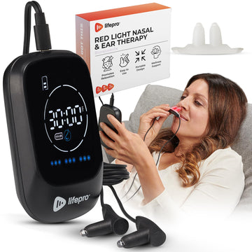 Lifepro Red Light Therapy Device for Nose & Ears - Portable Red and Near Infrared Light Therapy LifePro uk supplements