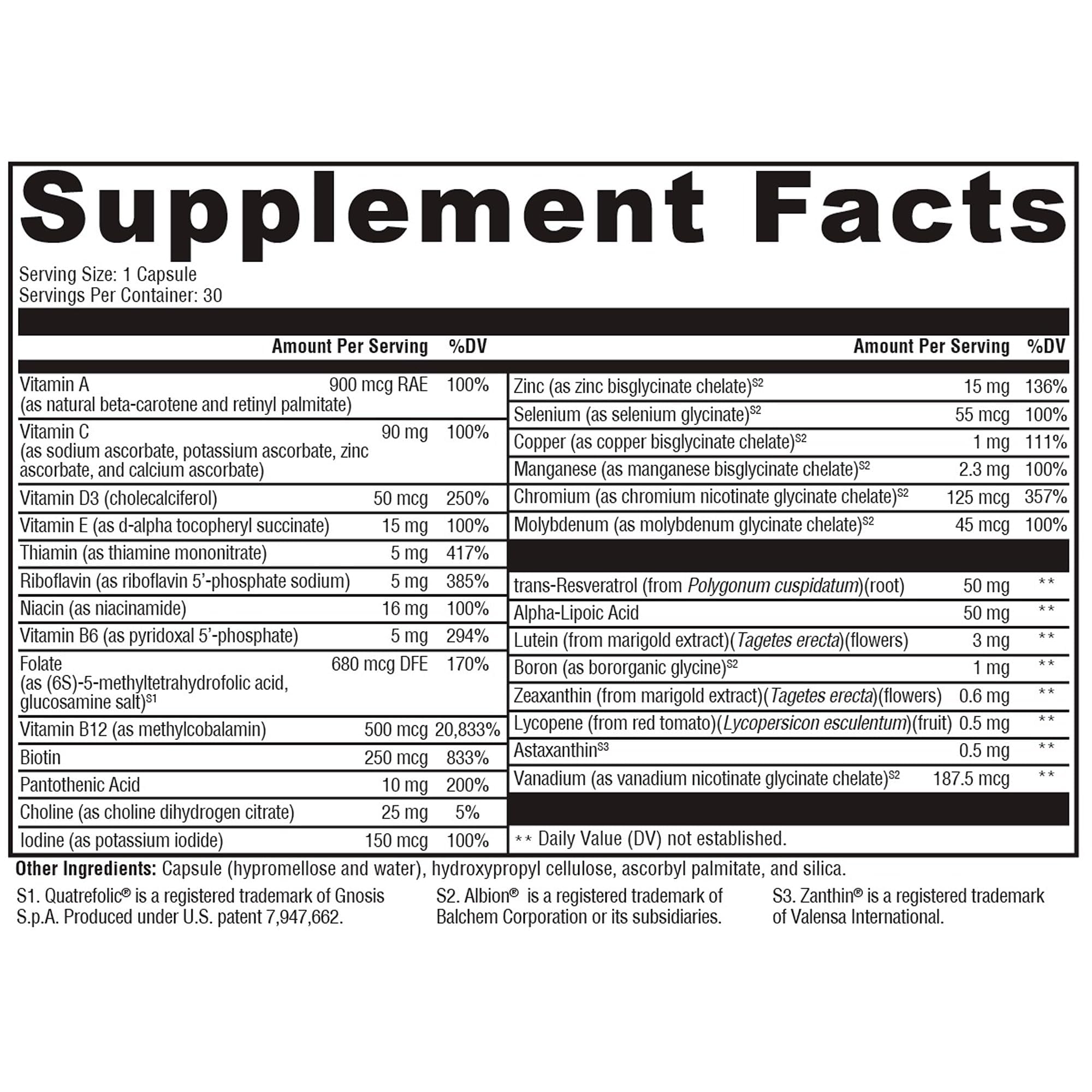 XYMOGEN Multi Basix - Daily Multivitamin Supplement - Over 20 Essential Nutrients for Foundational Wellness - 5-MTHF, Vitamin D3, Vitamin B12 & More - Vegetarian, Non-GMO & Gluten Free - 30 Capsules XYMOGEN uk supplements