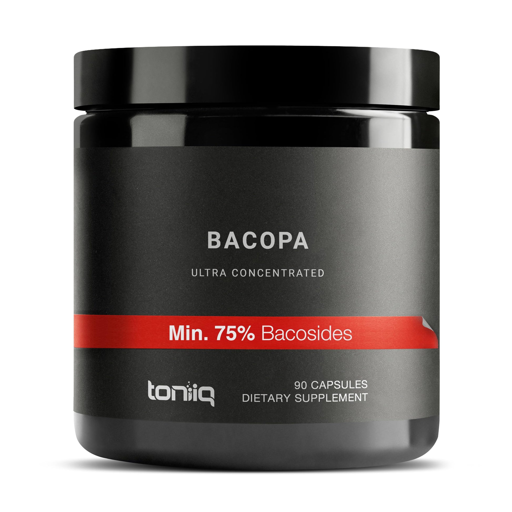 Toniiq Bacopa - Ultra High Potency 45:1 Extract with 75% Bacosides - Highly Concentrated - Third-Party Lab Tested - 90 Capsules Toniiq uk supplements
