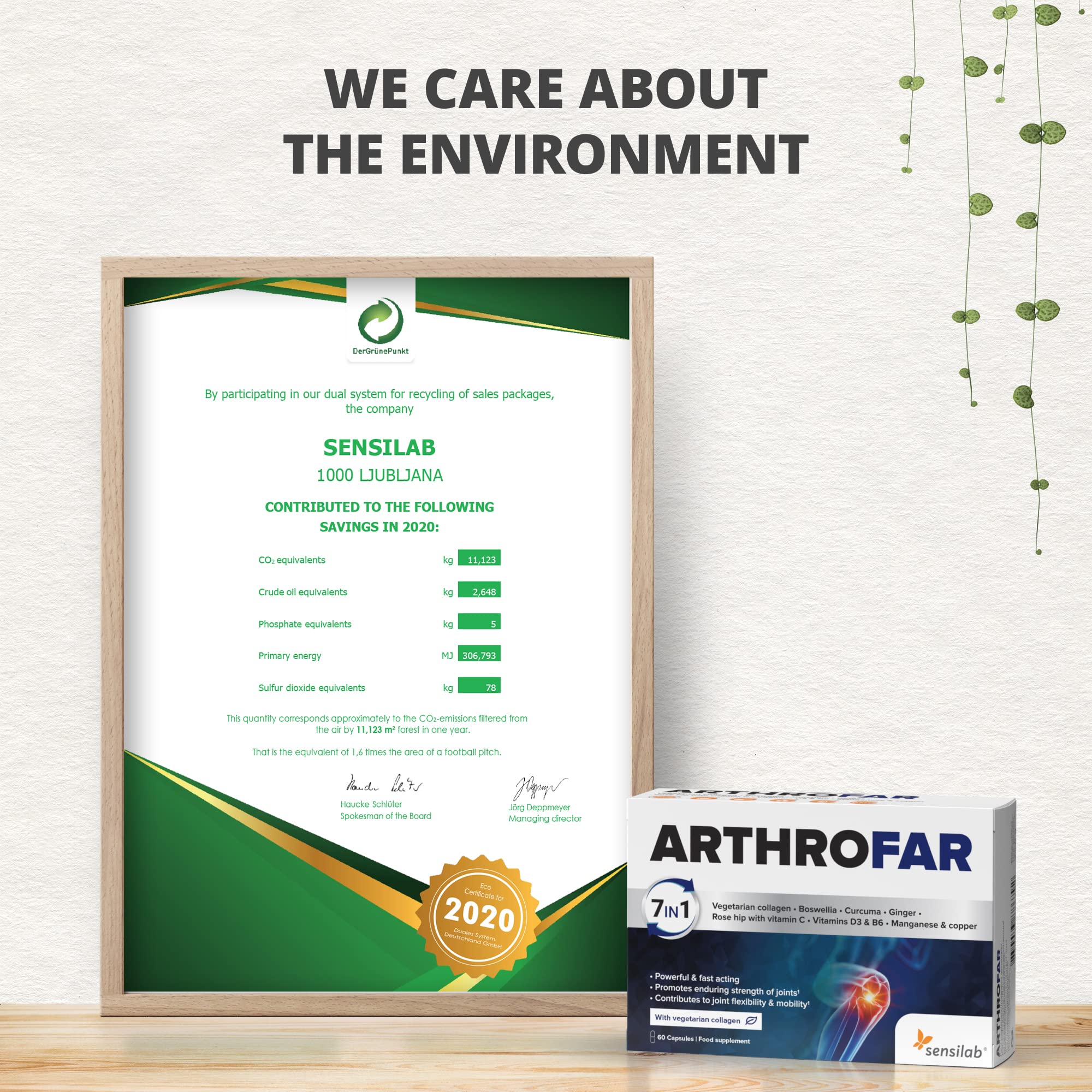 Boswellia Serrata Capsules | Sensilab ArthroFar | Joint Care Supplements Sensilab uk supplements