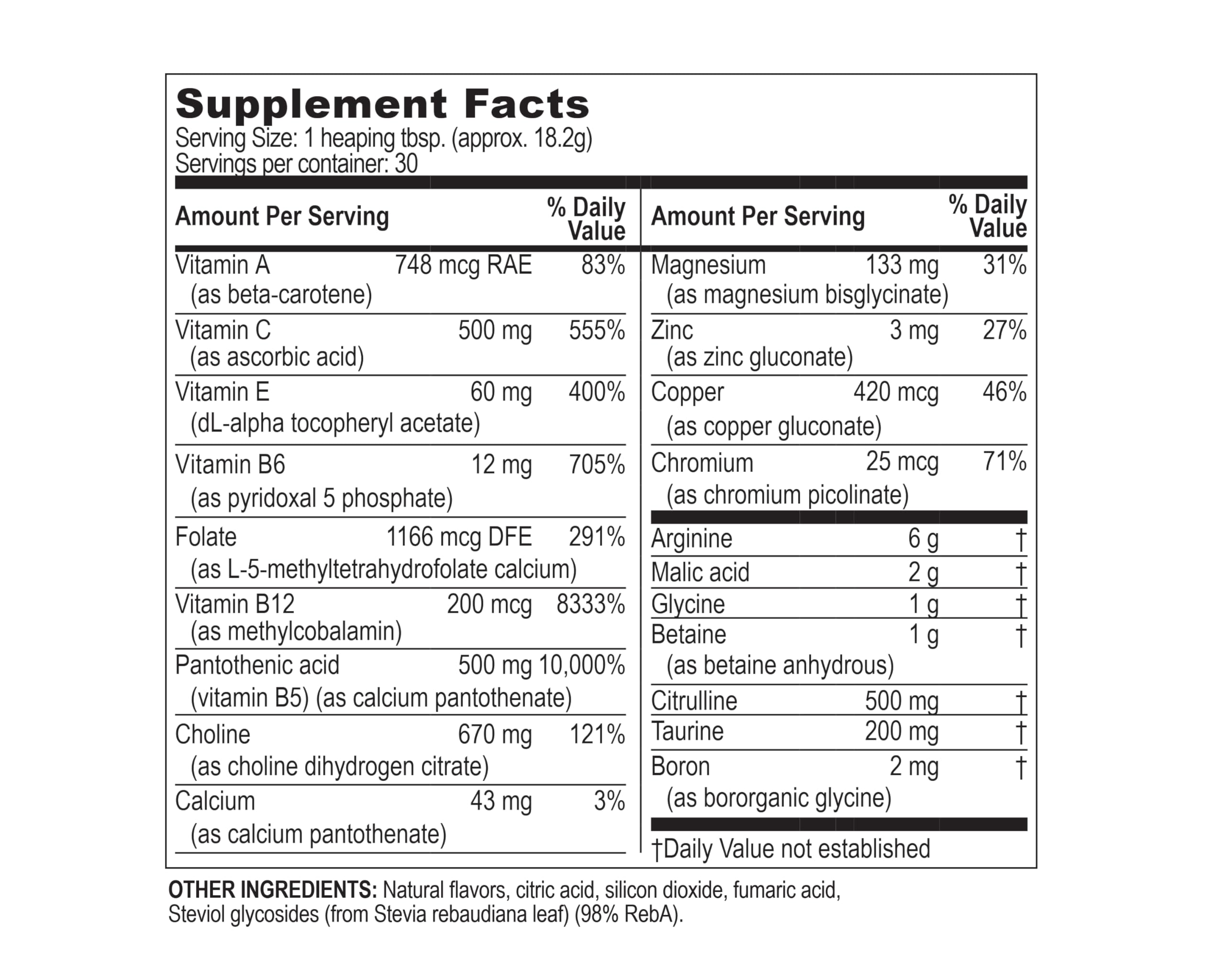 Life Enhancement InnerPower with Stevia |Amino Acids, B Vitamins, Choline, Folate, Minerals, and More | 30 Servings Life Enhancement uk supplements