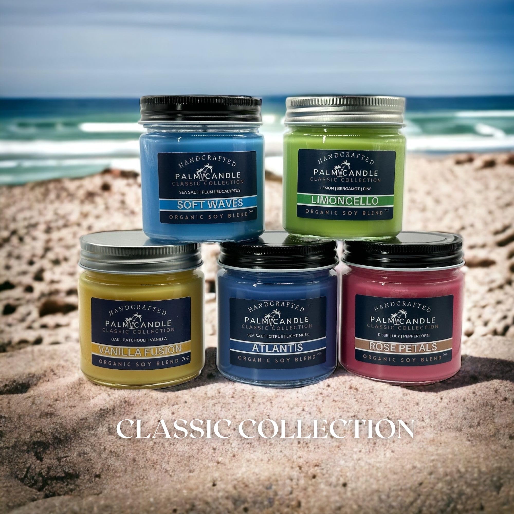 Vanilla & Wood Fusion Premium Soy Candle for Home Scented Candle 7 Ounces of Pure Aromatic Bliss Msupps.com uk supplements