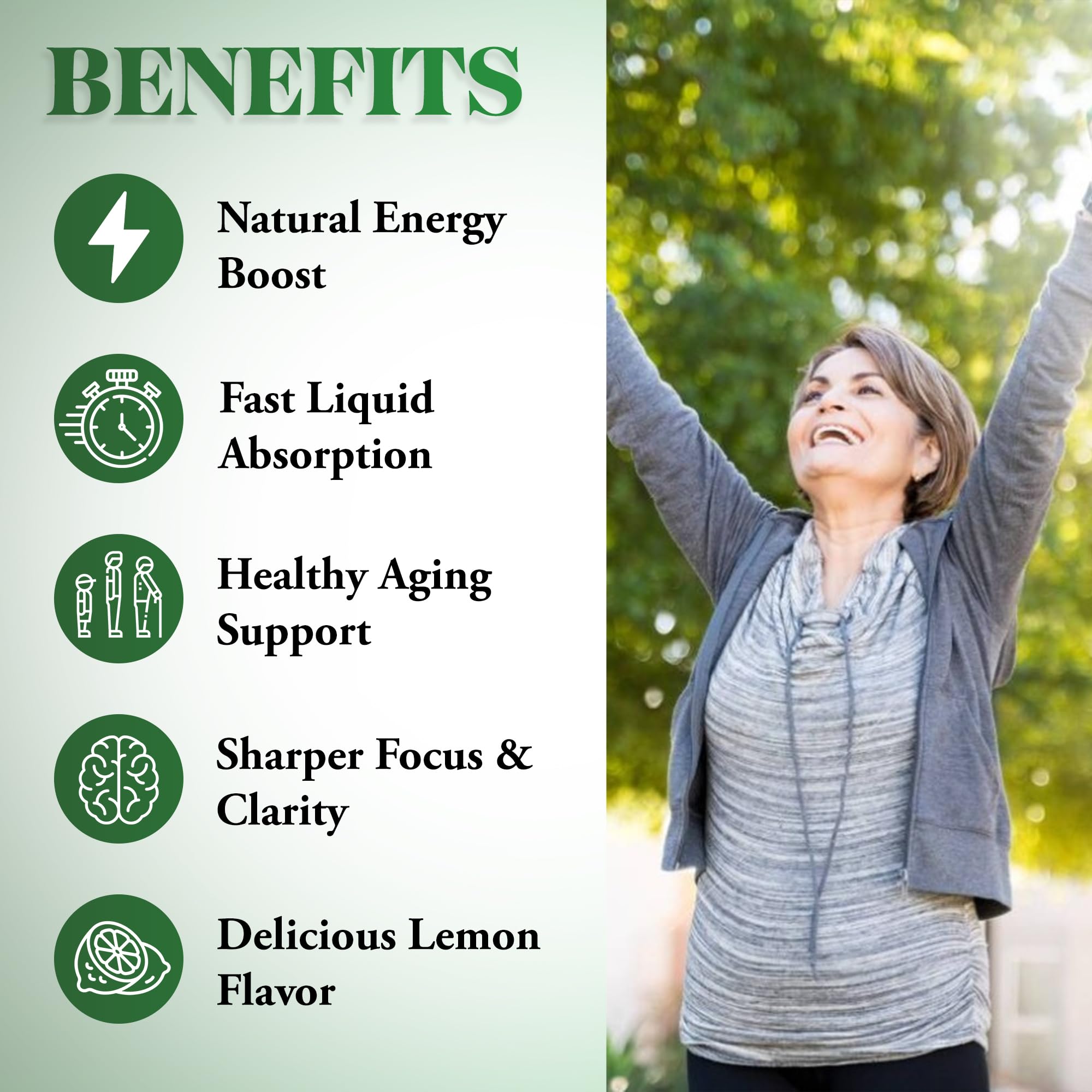 Dr. Miraculous Pure NAD+ Supplements 1850mg Liquid Drops for Women & Man | Nicotinamide Riboside Organic NAD Plus Boosting Supplement - Natural Lemon Flavor Dr. Miraculous uk supplements