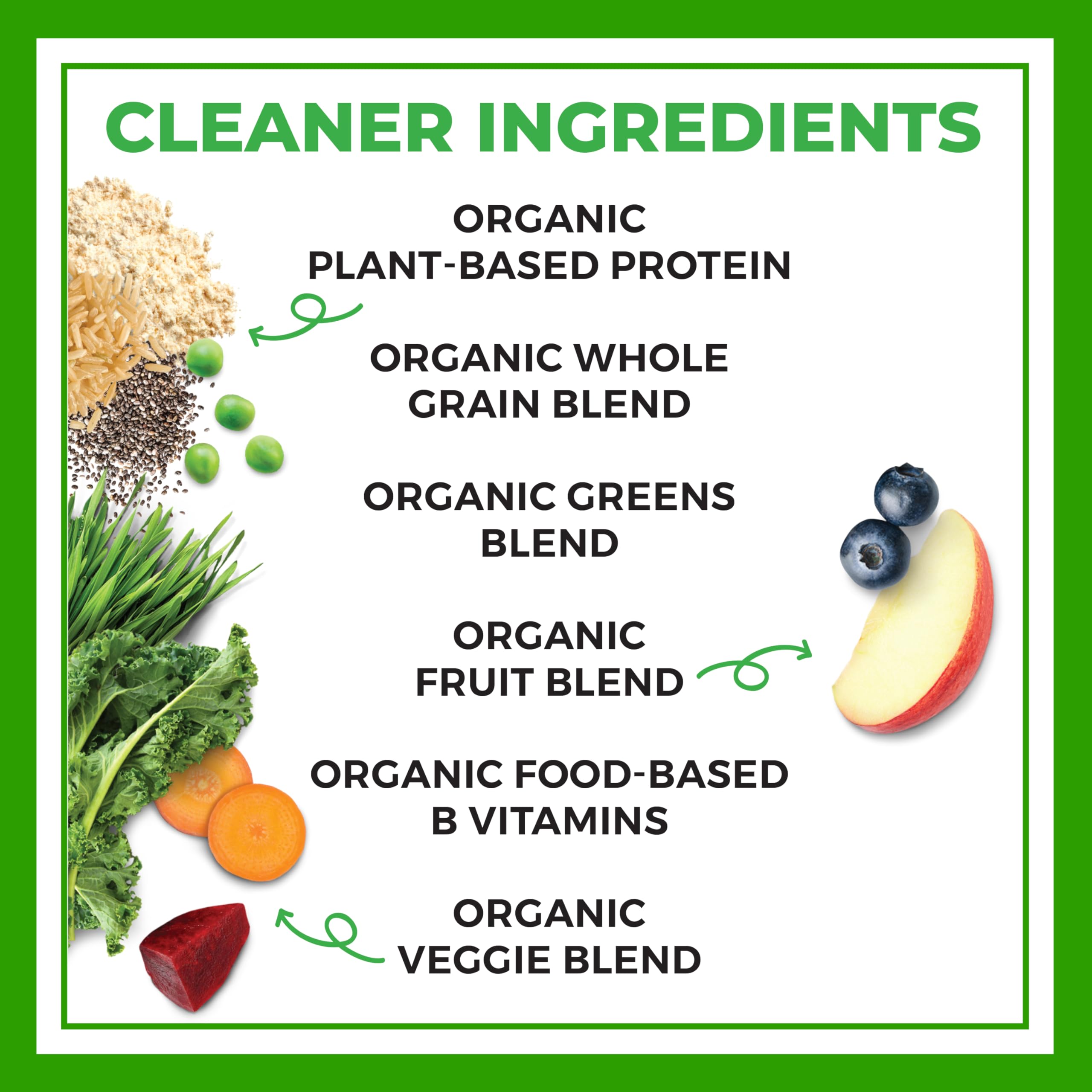 Orgain Organic Vegan Meal Replacement Protein Powder, Creamy Chocolate Fudge - 20g Plant Based Protein, Gluten Free, Dairy Free, Lactose Free, Soy Free, No Sugar Added, Orgain uk supplements