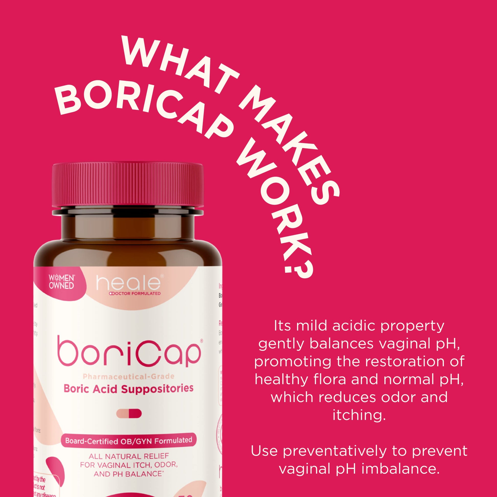BoriCap and FloraCap BV Blasting Bundle for Balanced pH BoriCap uk supplements