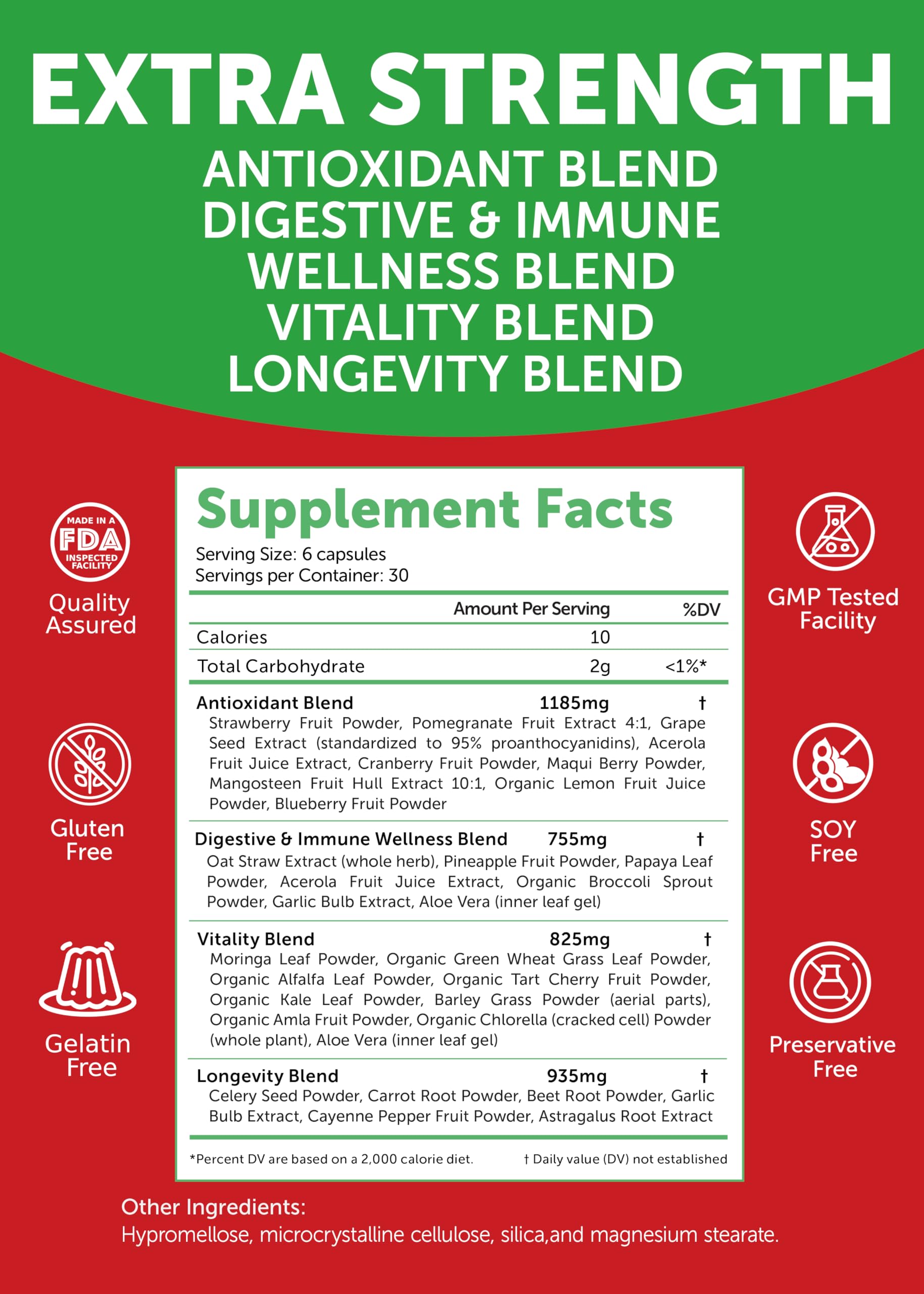 Lunakai USA Made Superfood Fruits & Veggies Supplement & Irish Sea Moss Bundle with 4 Blends, Black Seed Oil & Ashwagandha for Immune & Wellness Support Lunakai uk supplements