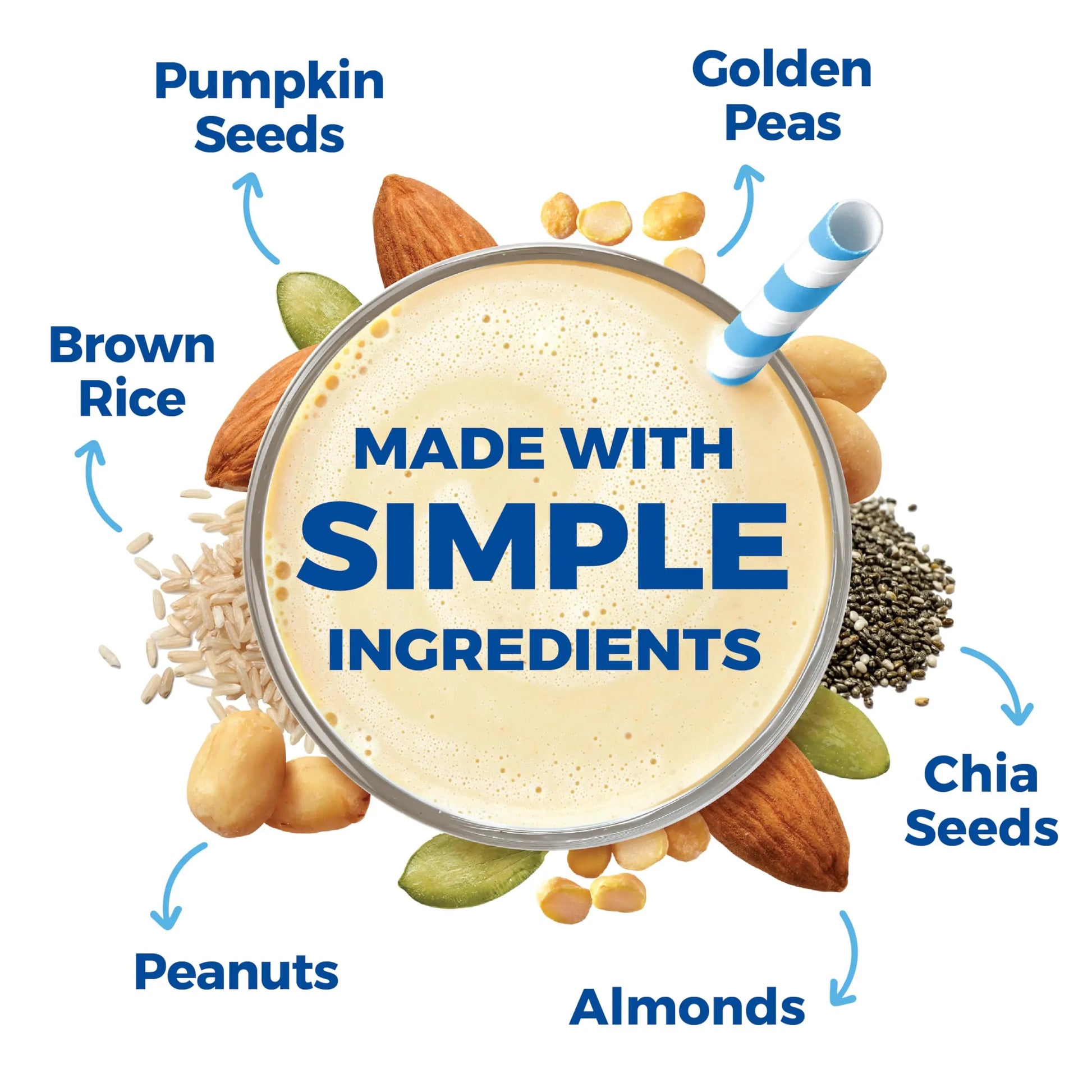 Orgain Organic Simple Vegan Protein Powder, Vanilla - 20g Plant Based Protein, Made with less Ingredients, No Artificial Sweeteners, Gluten Free, No Dairy or Lactose, 1.25 lb (Packaging May Vary) Orgain uk supplements