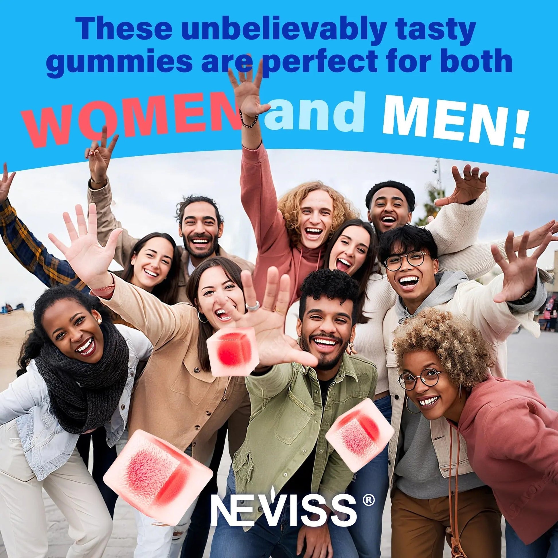 Methylated Multivitamin for Women & Men Gummies w/ Omega-3, Calcium, D3 K2, Methylfolate & B12, TMG, Daily Vitamin A, C, E, B Complex, Magnesium, CoQ10 NEVISS uk supplements