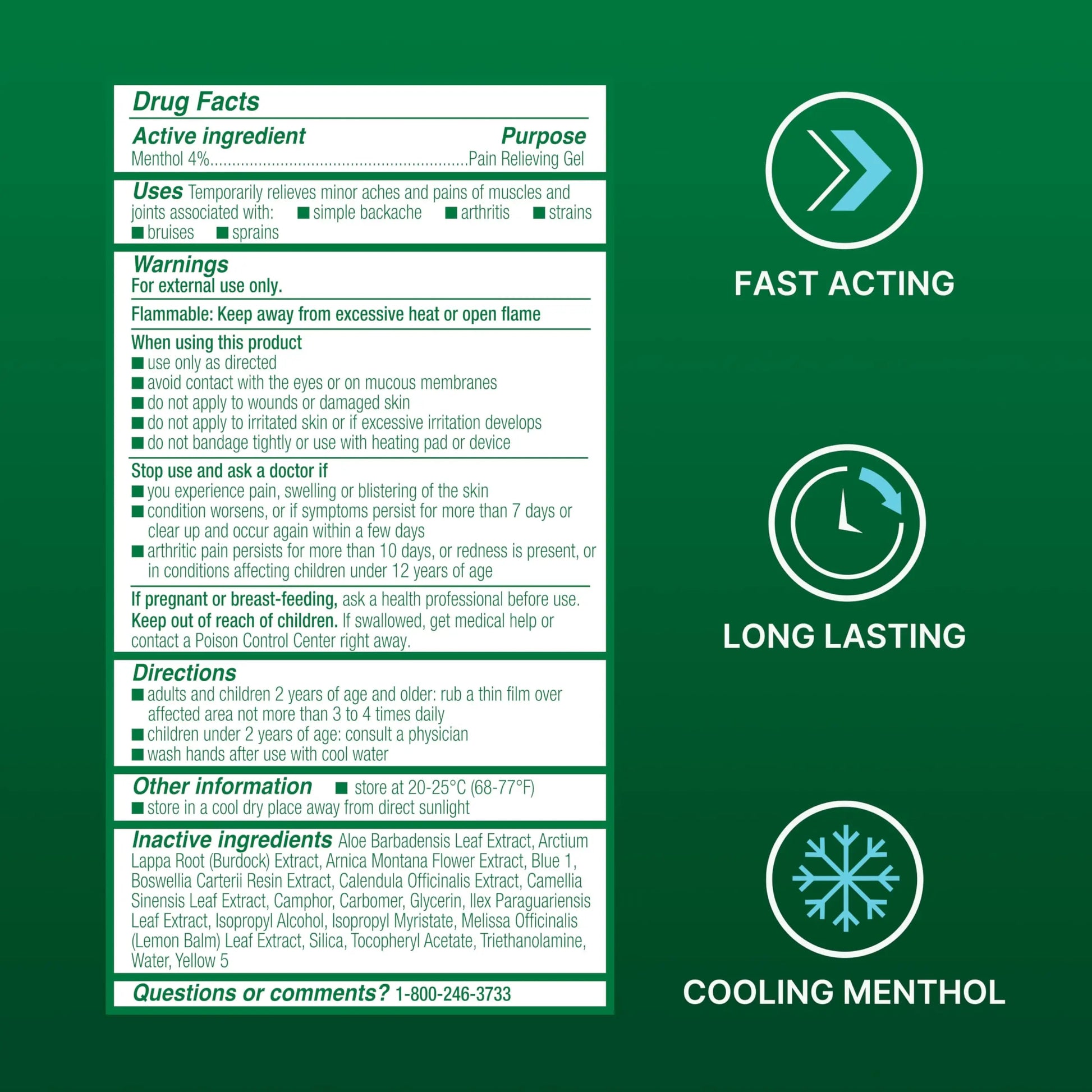 Biofreeze Gel Pain Relief, Knee & Lower Back Pain Relief, Arthritis Pain Reliever, Sore Muscle Relief, Neck Pain Relief, Cooling Joint Pain Relief, Menthol Gel 3 Fl Oz Biofreeze uk supplements