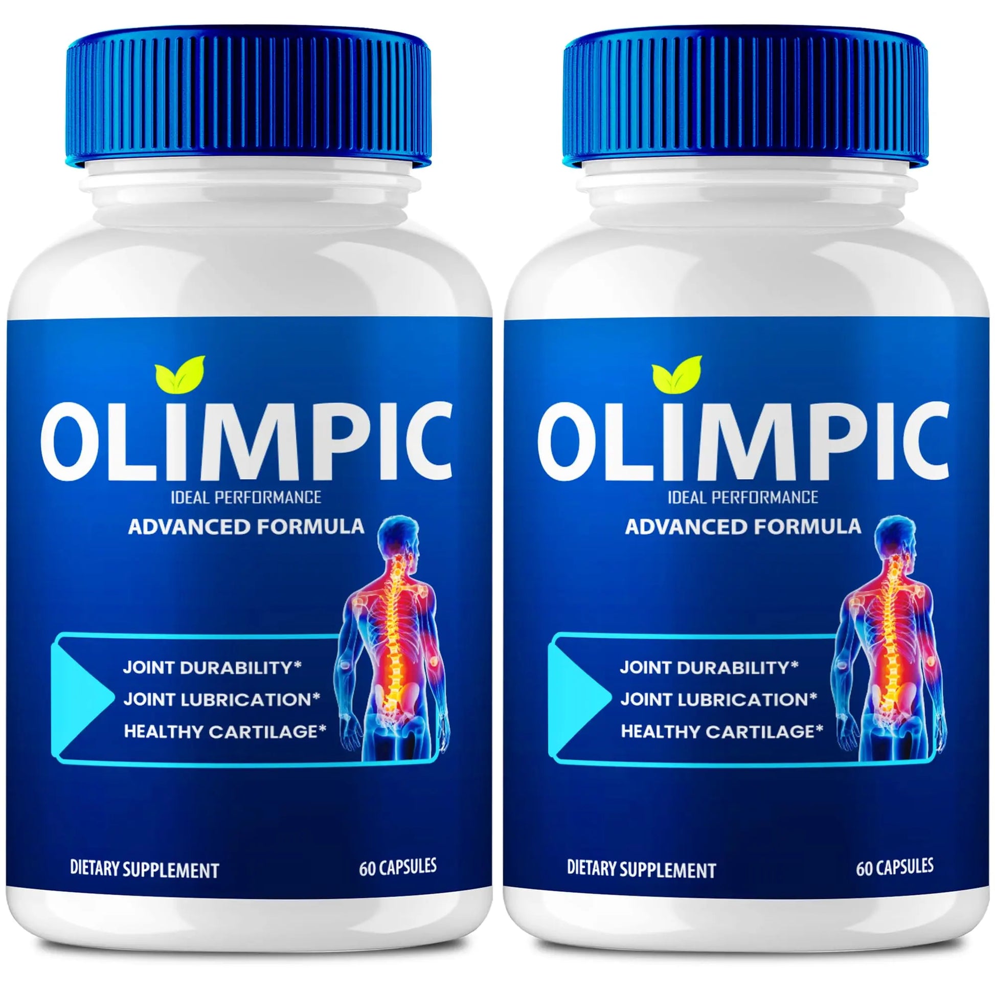 Olimpic Capsules, Advanced Joint Support Supplement Pills for Mobility and Comfort - Maximum Strength, Official Olim Pic Joint Support All Natural Formula, Premium Olim-Pic Reviews (2 Pack) IDEAL PERFORMANCE uk supplements