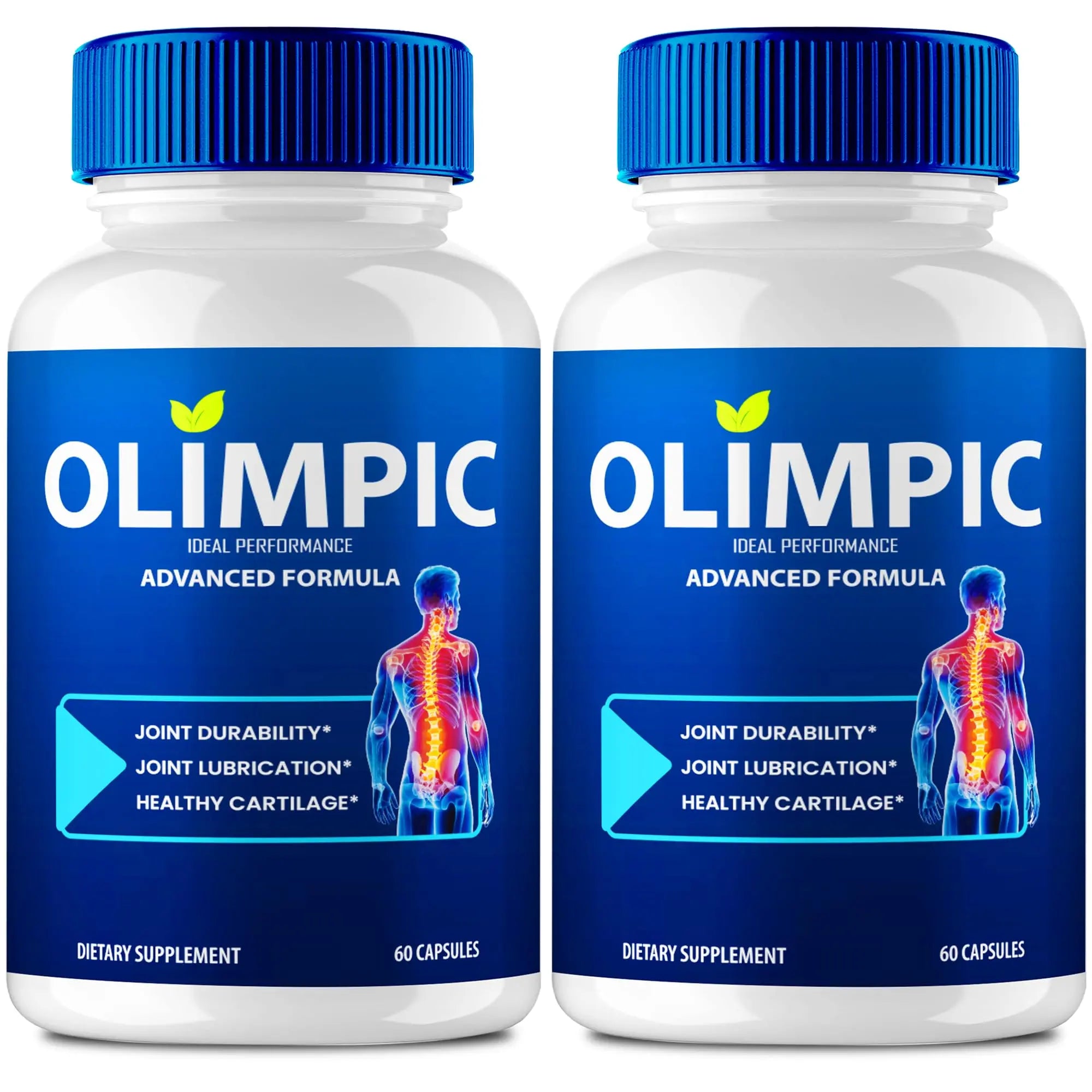 Olimpic Capsules, Advanced Joint Support Supplement Pills for Mobility and Comfort - Maximum Strength, Official Olim Pic Joint Support All Natural Formula, Premium Olim-Pic Reviews (2 Pack) IDEAL PERFORMANCE uk supplements