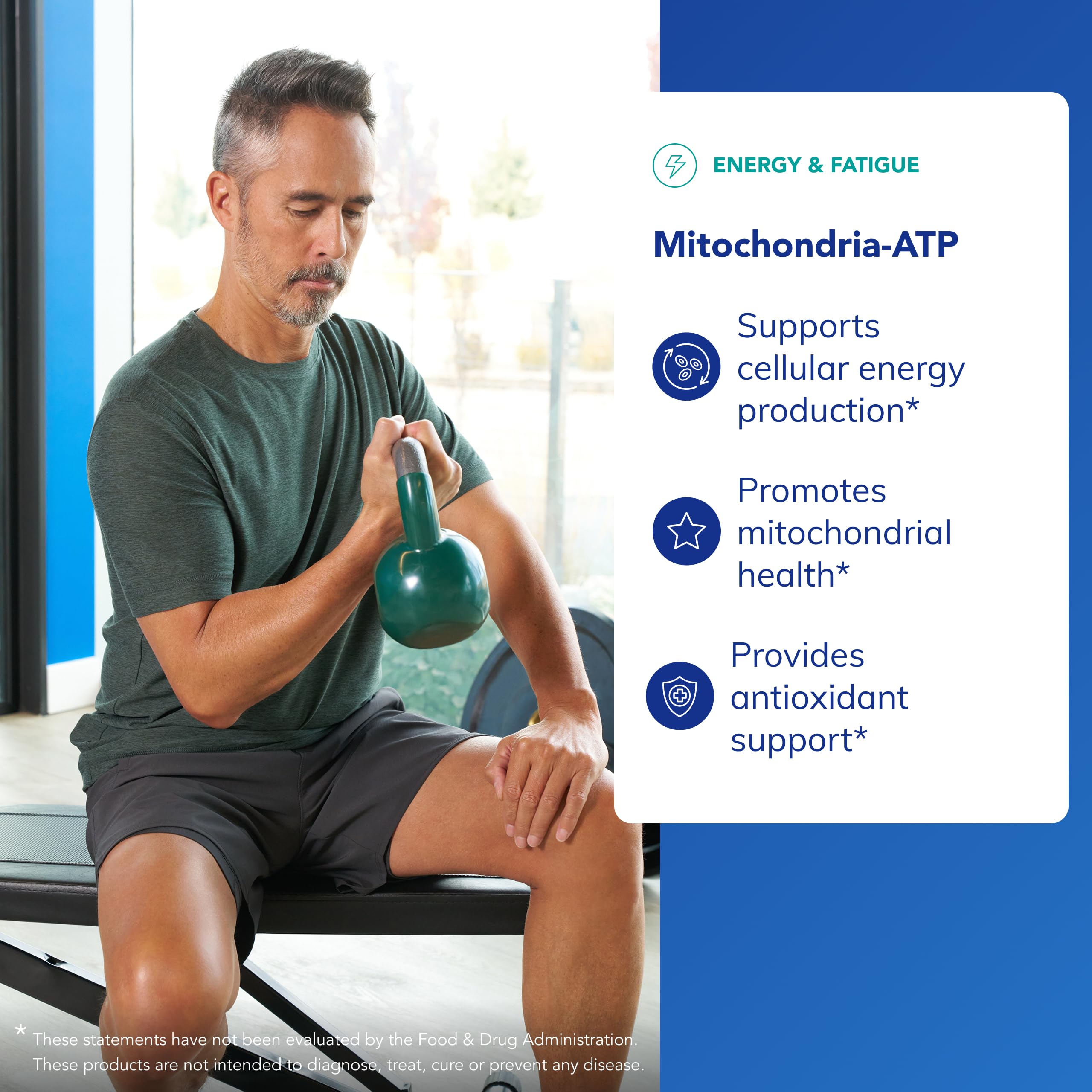 Pure Encapsulations Mitochondria-ATP - Mitochondrial Support - ATP Production Aid* - with Vitamin C, Vitamin E & Thiamin - Antioxidant Support - 120 Capsules Pure Encapsulations uk supplements