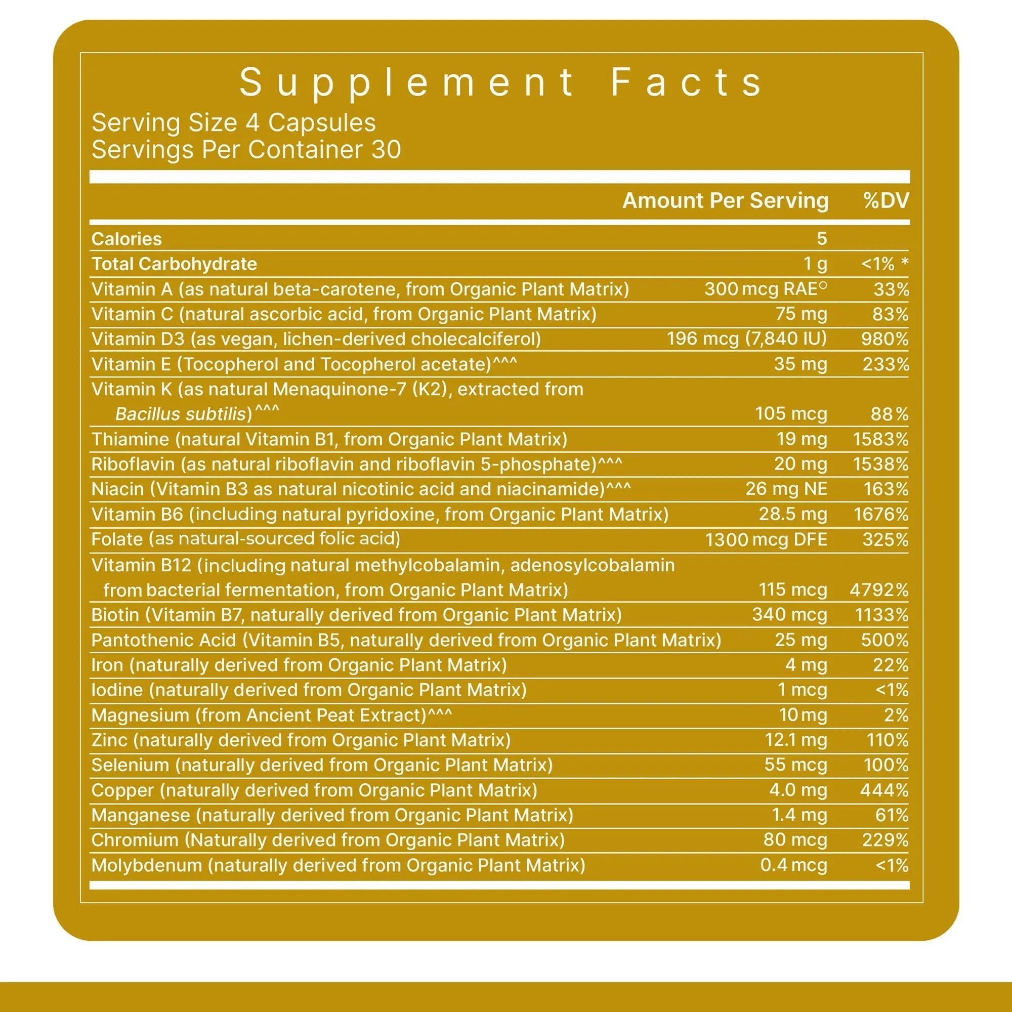 Premier Research Labs Multi-Vitamin - Immune, Brain & Heart Support | with Prebiotics and Postbiotics | Vegan Capsules for Men & Women Premier Research Labs uk supplements